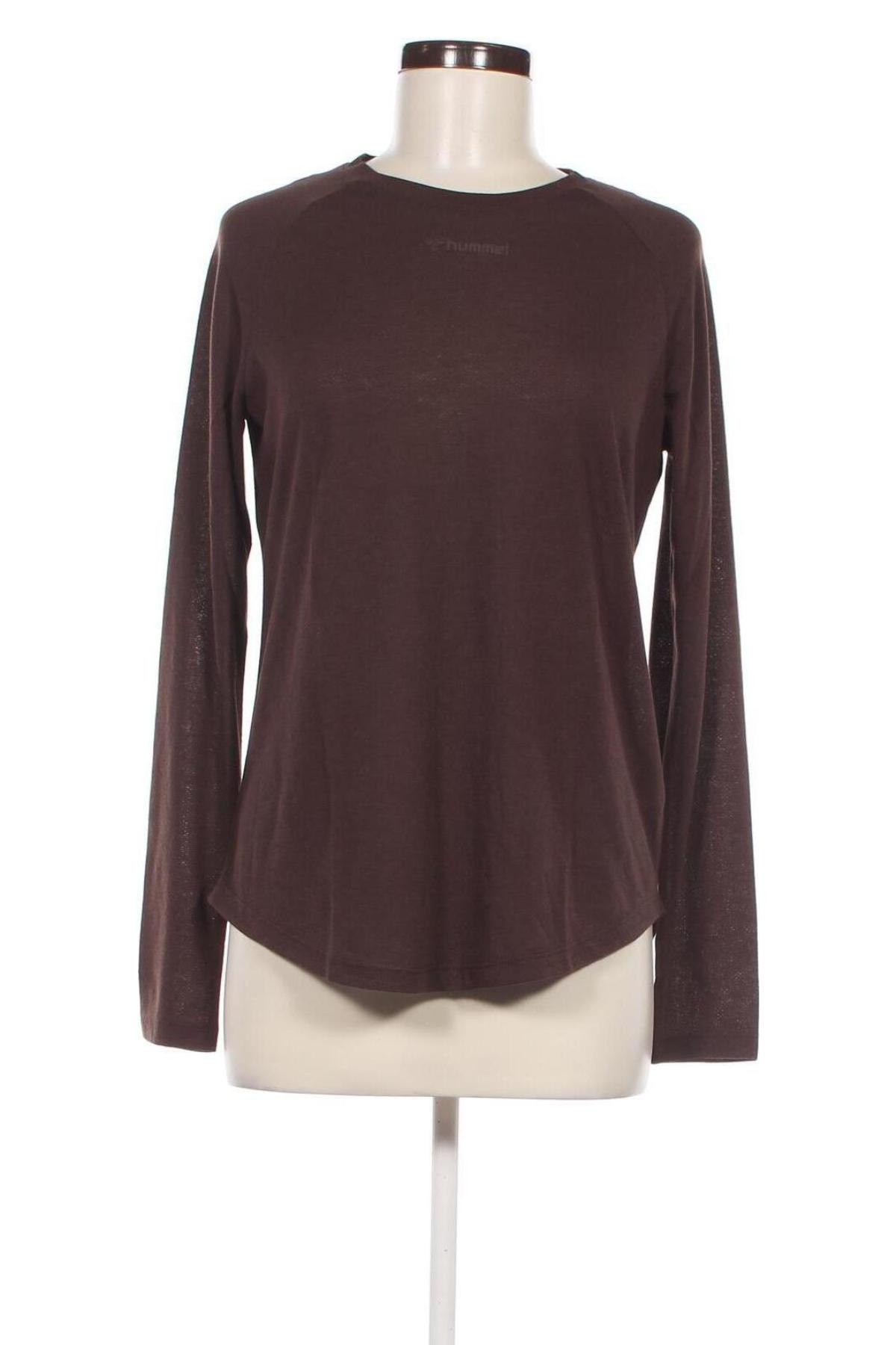 Damen Shirt Hummel, Größe M, Farbe Braun, Preis € 12,49