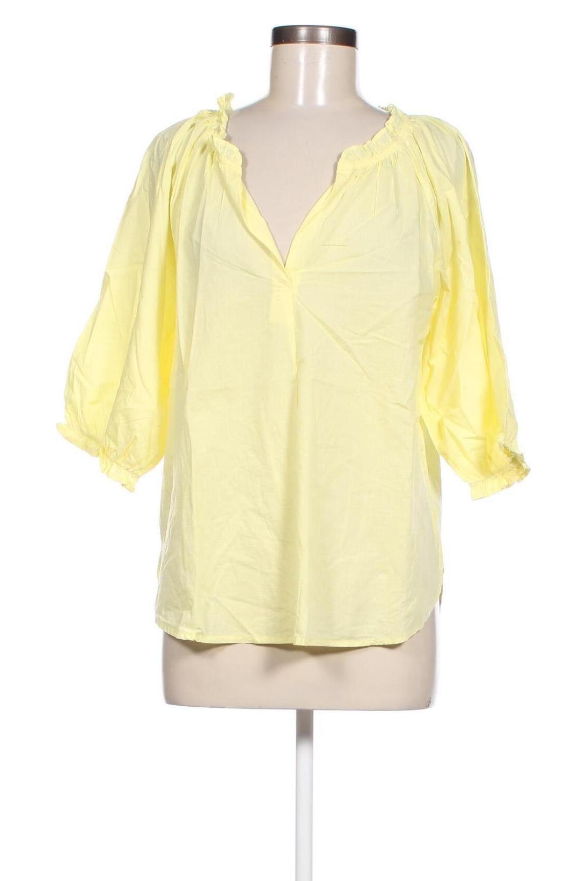 Damen Shirt Mango, Größe L, Farbe Gelb, Preis 6,49 €