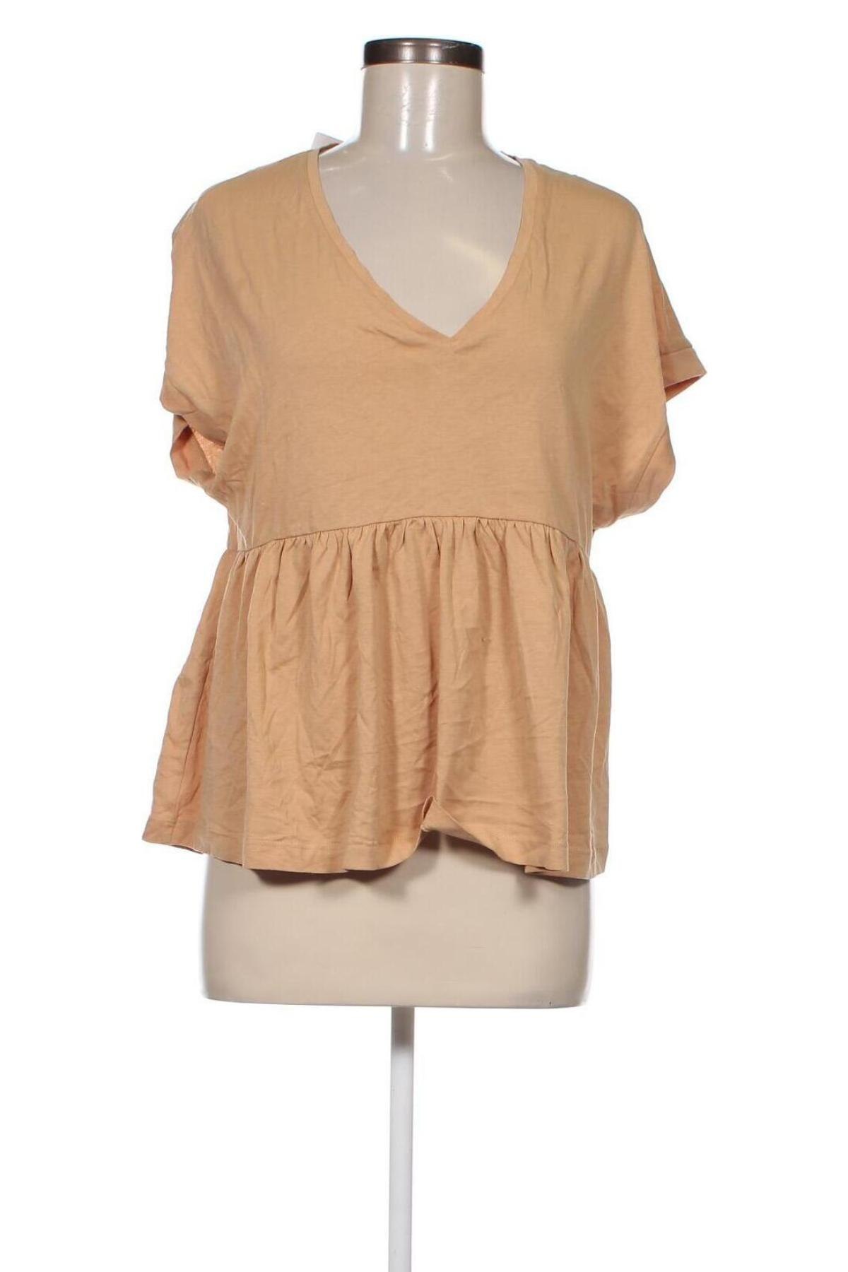 Damen Shirt Mango, Größe S, Farbe Beige, Preis 4,99 €