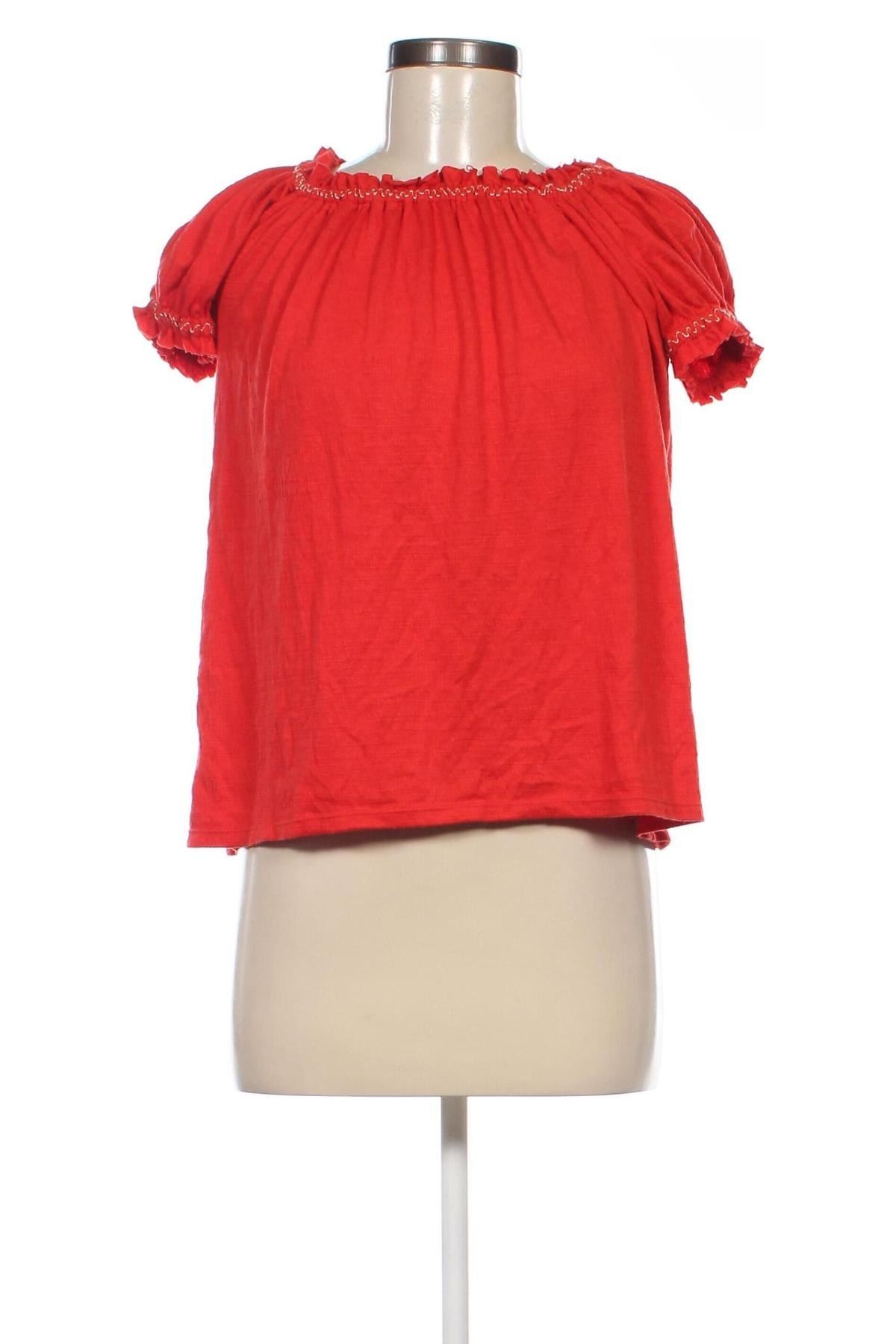 Damen Shirt Max Studio, Größe XS, Farbe Rot, Preis € 5,49