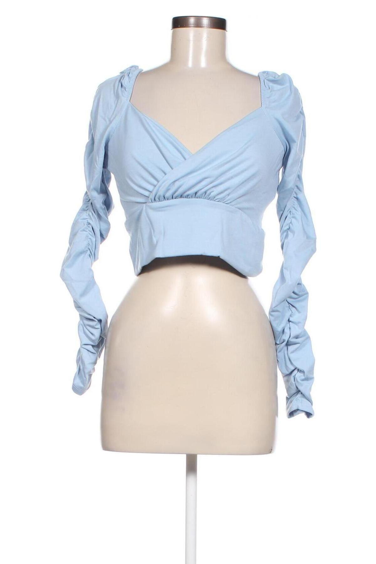 Damen Shirt NA-KD, Größe L, Farbe Blau, Preis € 7,49