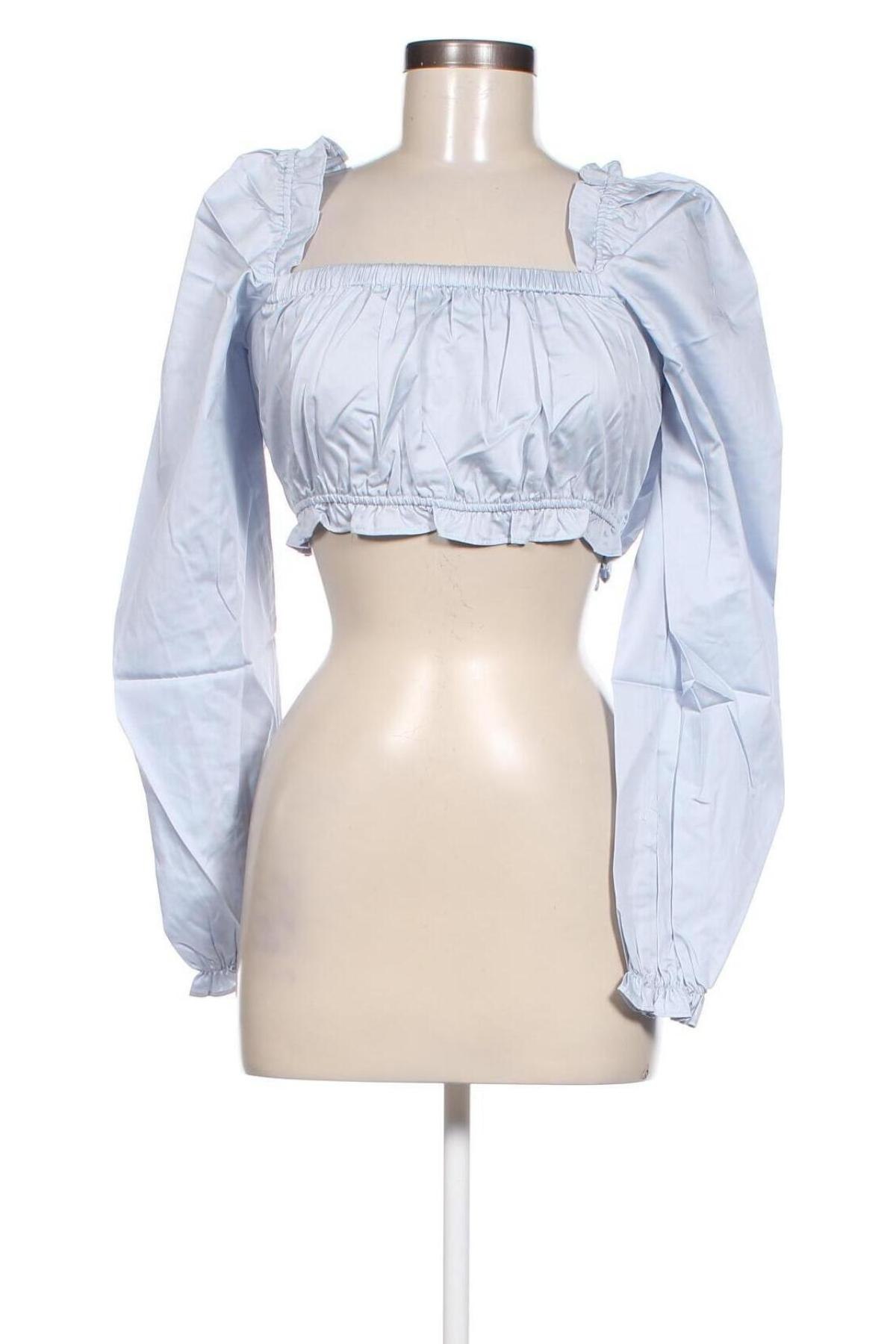 Damen Shirt NA-KD, Größe S, Farbe Blau, Preis 5,99 €