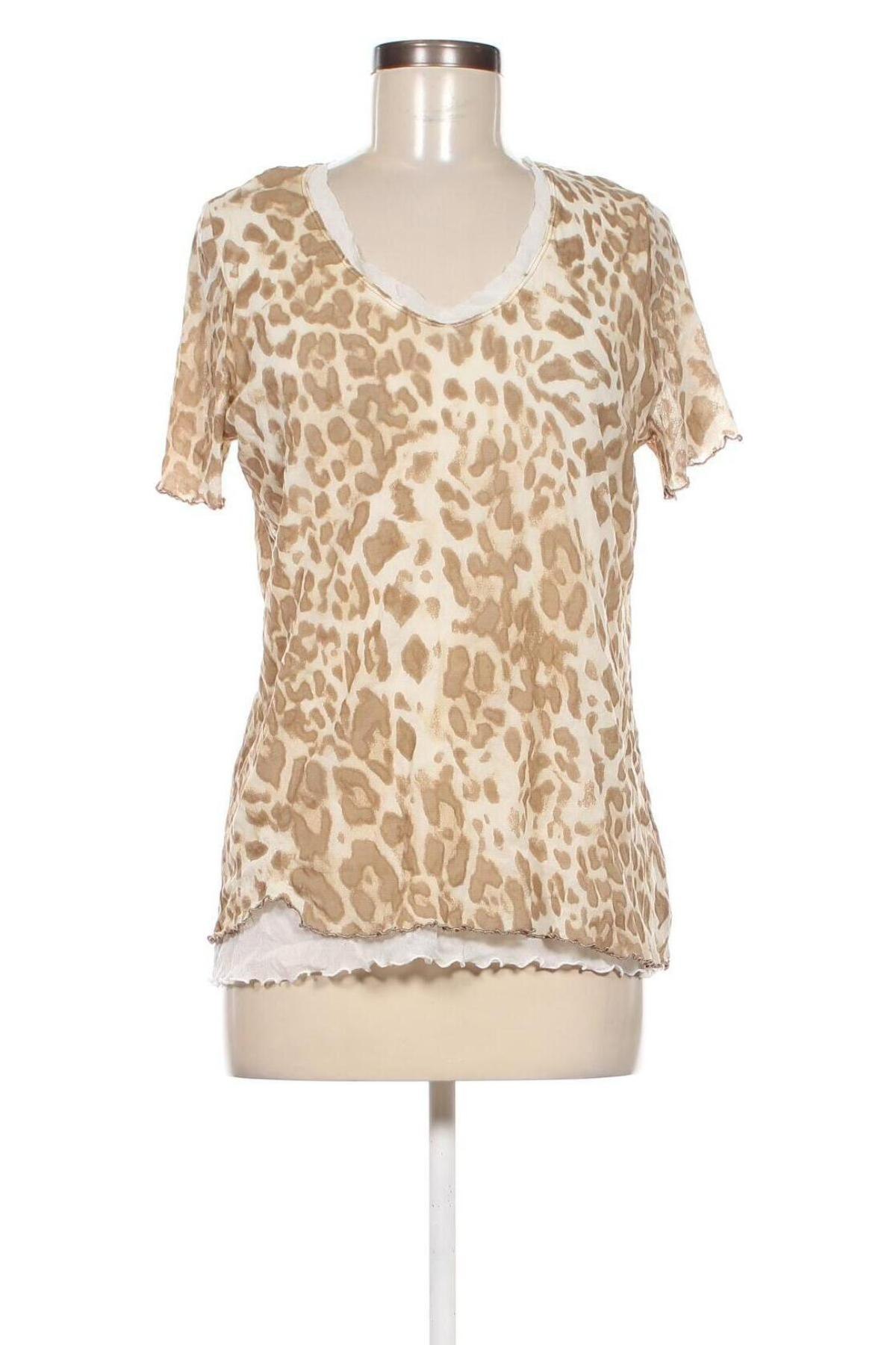 Damen Shirt Passport, Größe L, Farbe Beige, Preis € 4,99