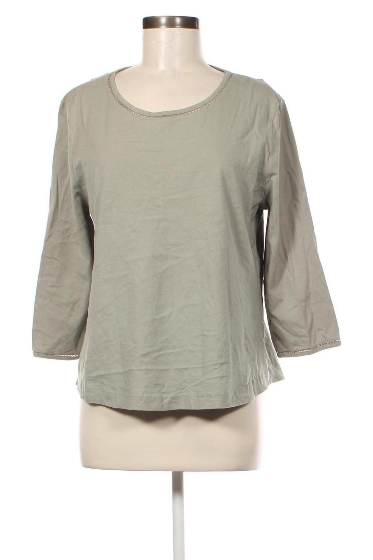 Damen Shirt Peter Hahn, Größe L, Farbe Grün, Preis 5,49 €