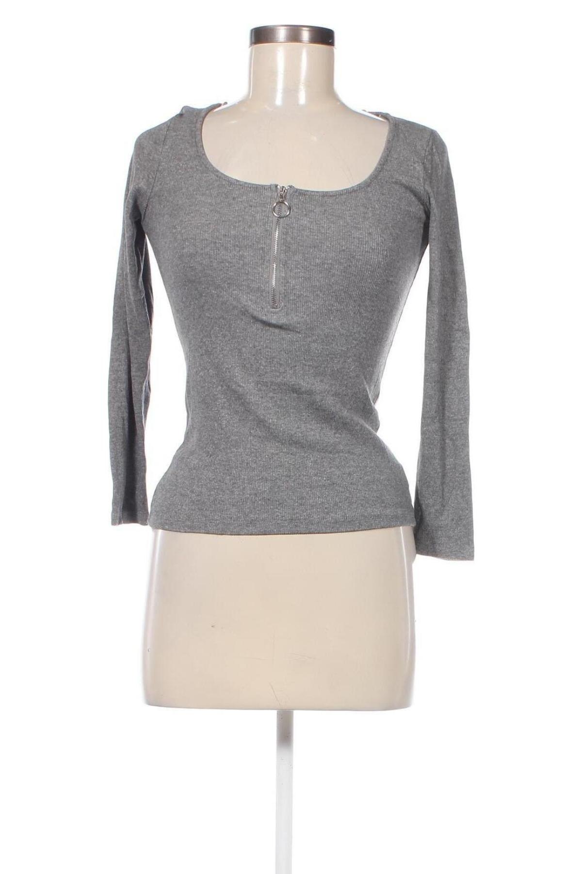 Damen Shirt Piazza Italia, Größe M, Farbe Grau, Preis € 3,99