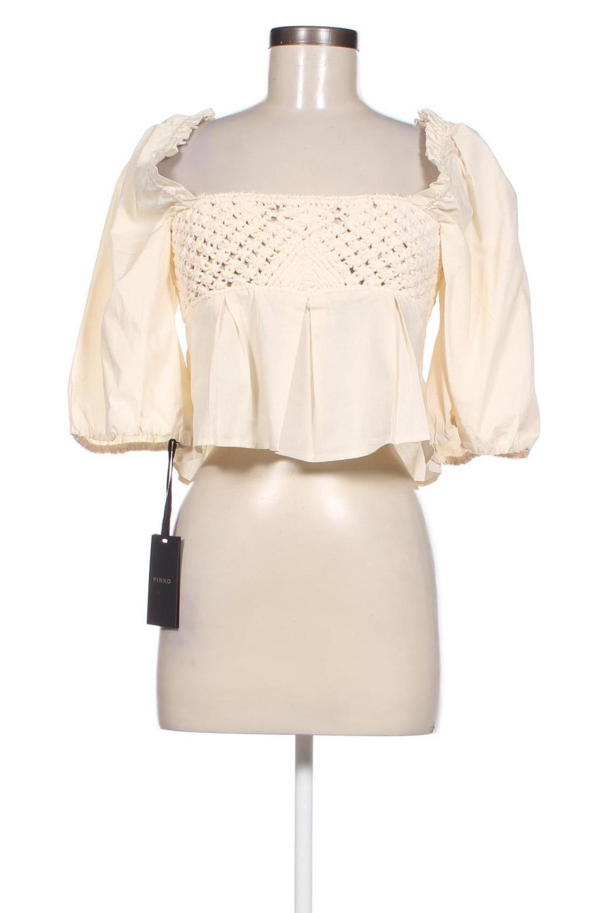 Damen Shirt Pinko, Größe S, Farbe Beige, Preis € 17,99