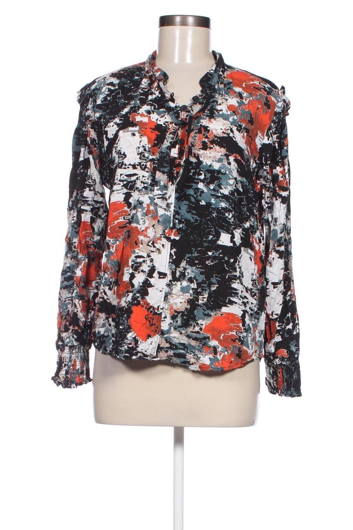 Damen Shirt Q/S by S.Oliver, Größe M, Farbe Mehrfarbig, Preis € 3,99