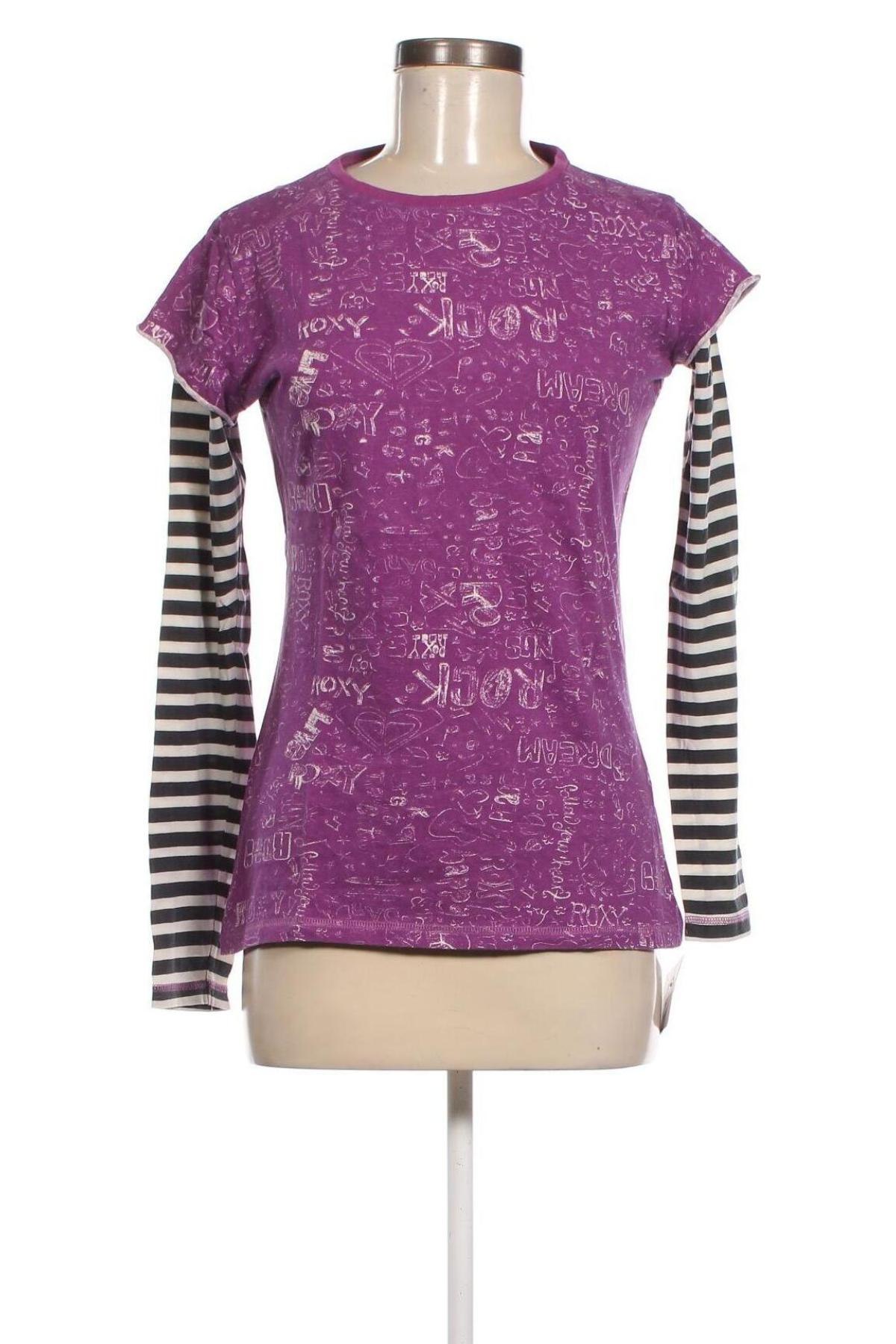 Damen Shirt Roxy, Größe L, Farbe Lila, Preis € 10,78