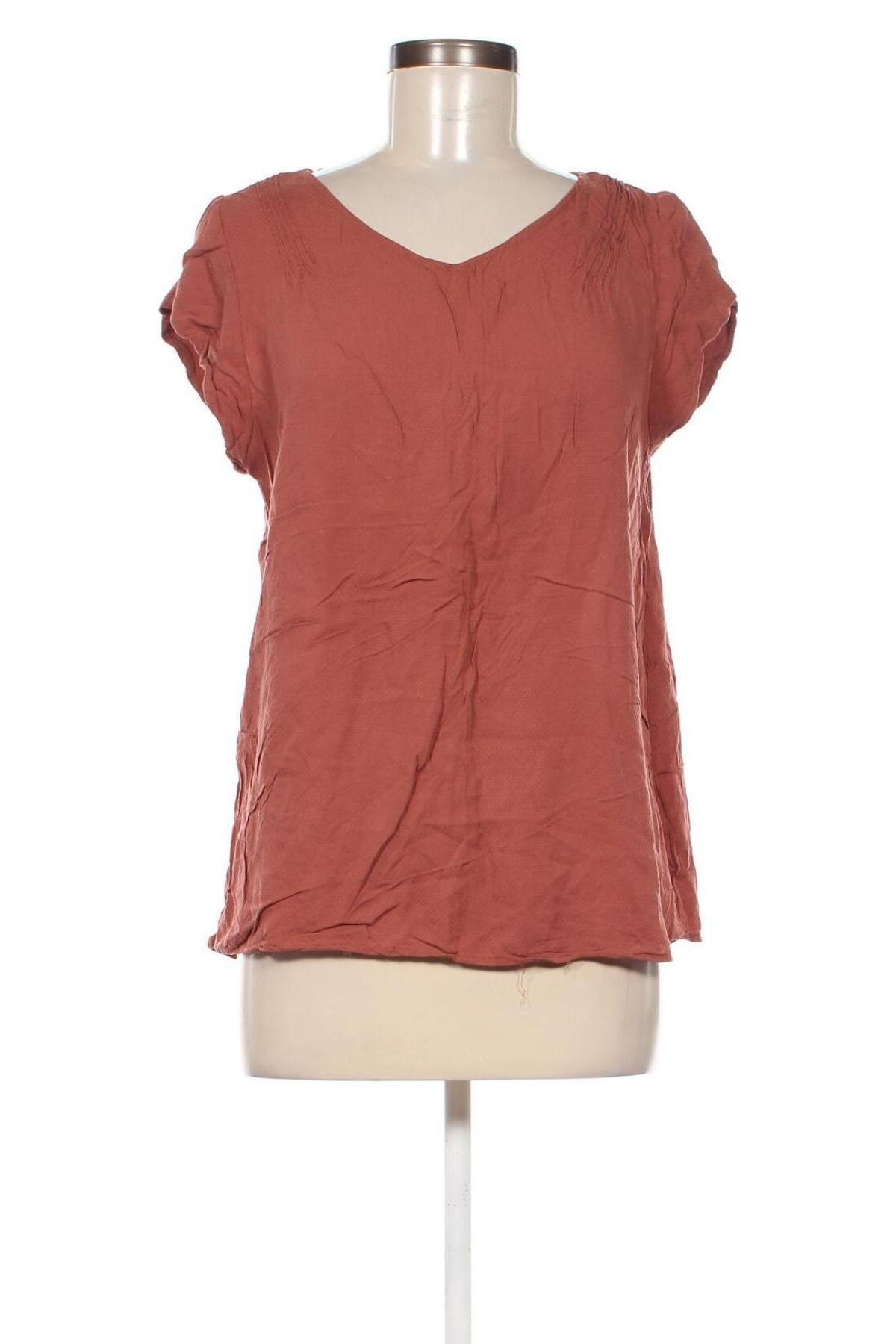 Damen Shirt Saint Tropez, Größe XL, Farbe Braun, Preis 10,99 €