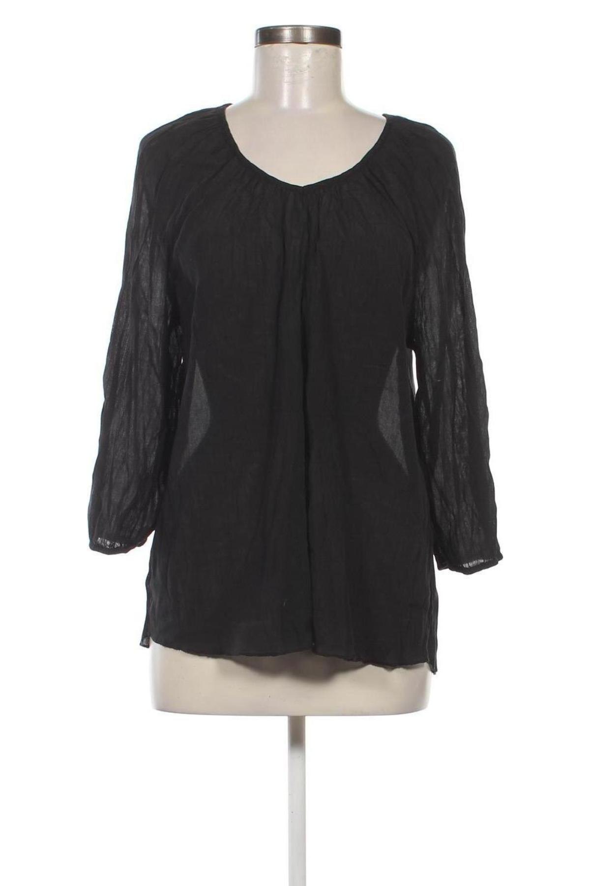 Damen Shirt Saint Tropez, Größe L, Farbe Schwarz, Preis € 3,99