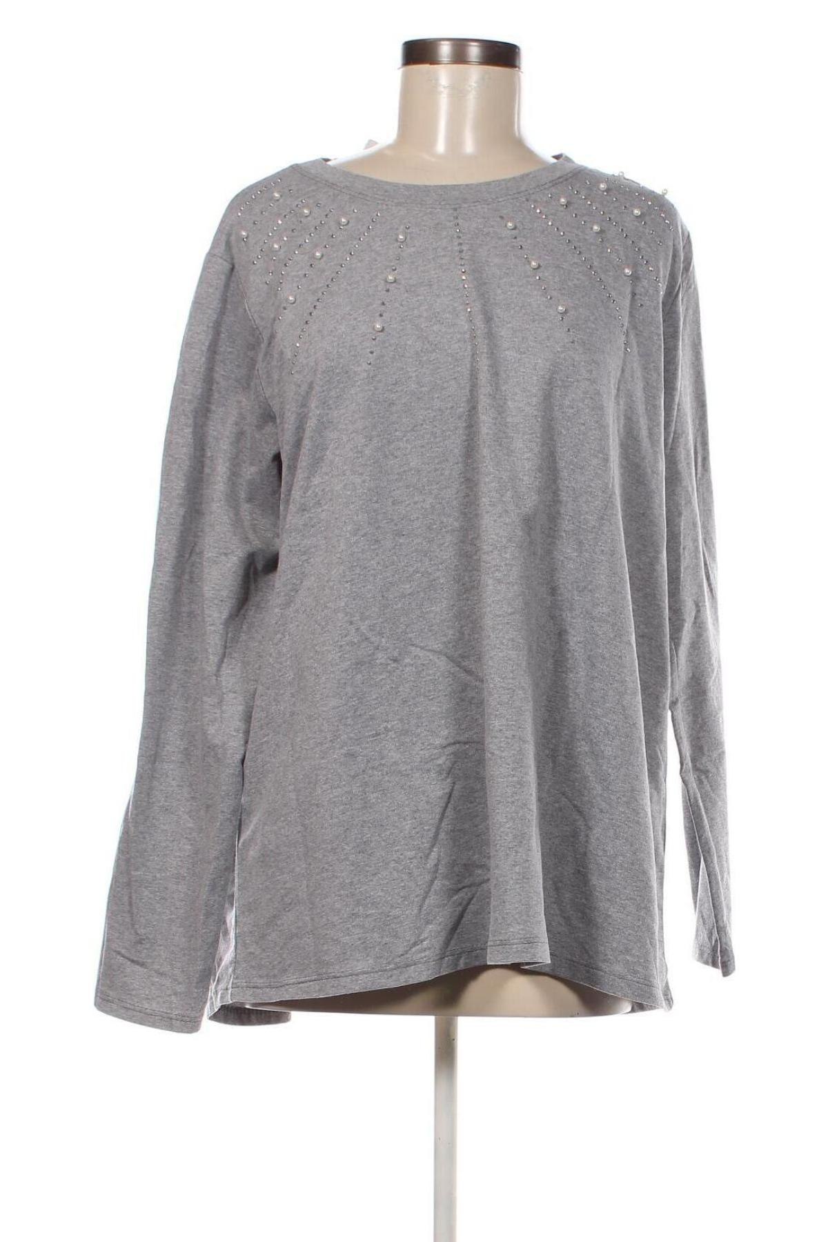 Damen Shirt Ulla Popken, Größe XL, Farbe Grau, Preis 4,49 €