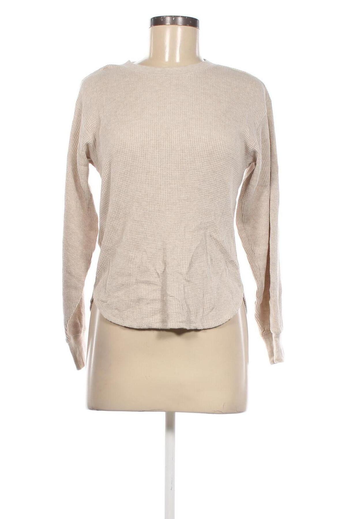 Damen Shirt Uniqlo, Größe XXS, Farbe Beige, Preis € 5,49