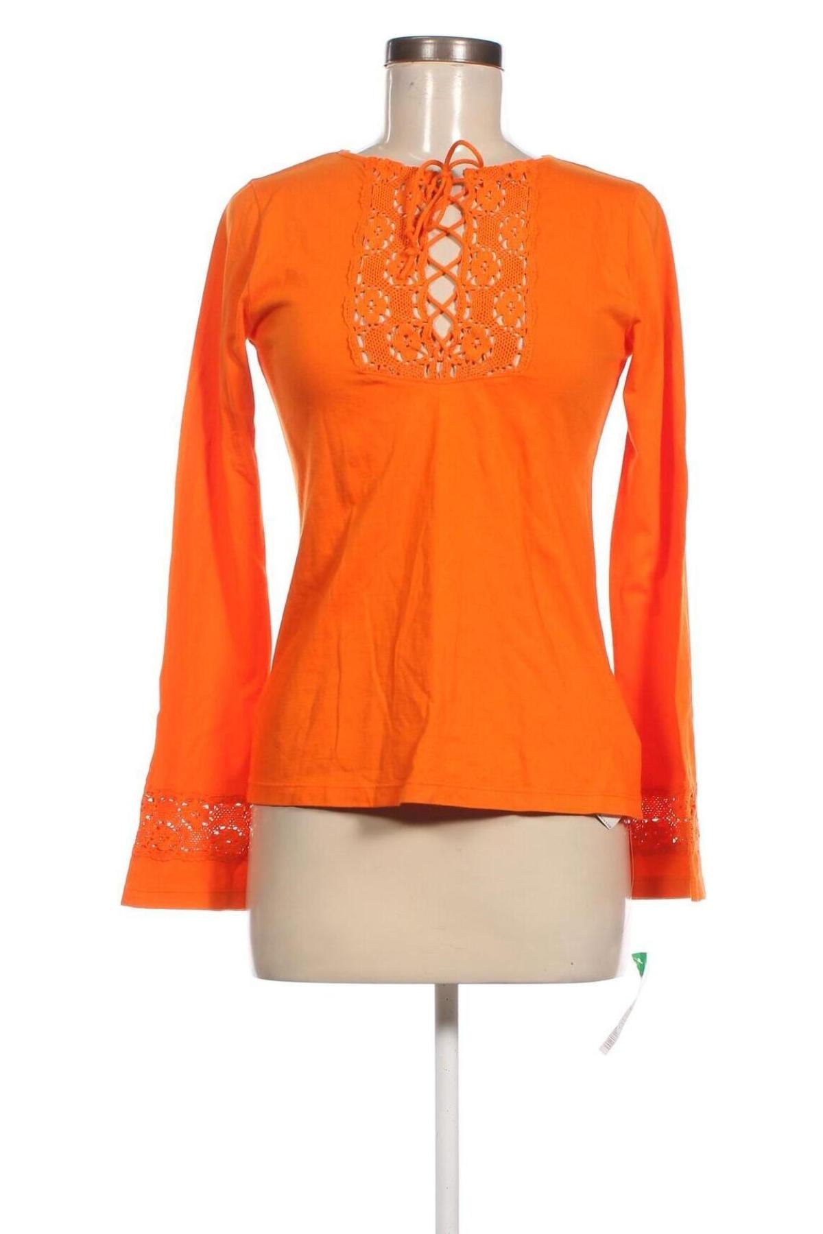 Damen Shirt United Colors Of Benetton, Größe S, Farbe Orange, Preis 7,99 €