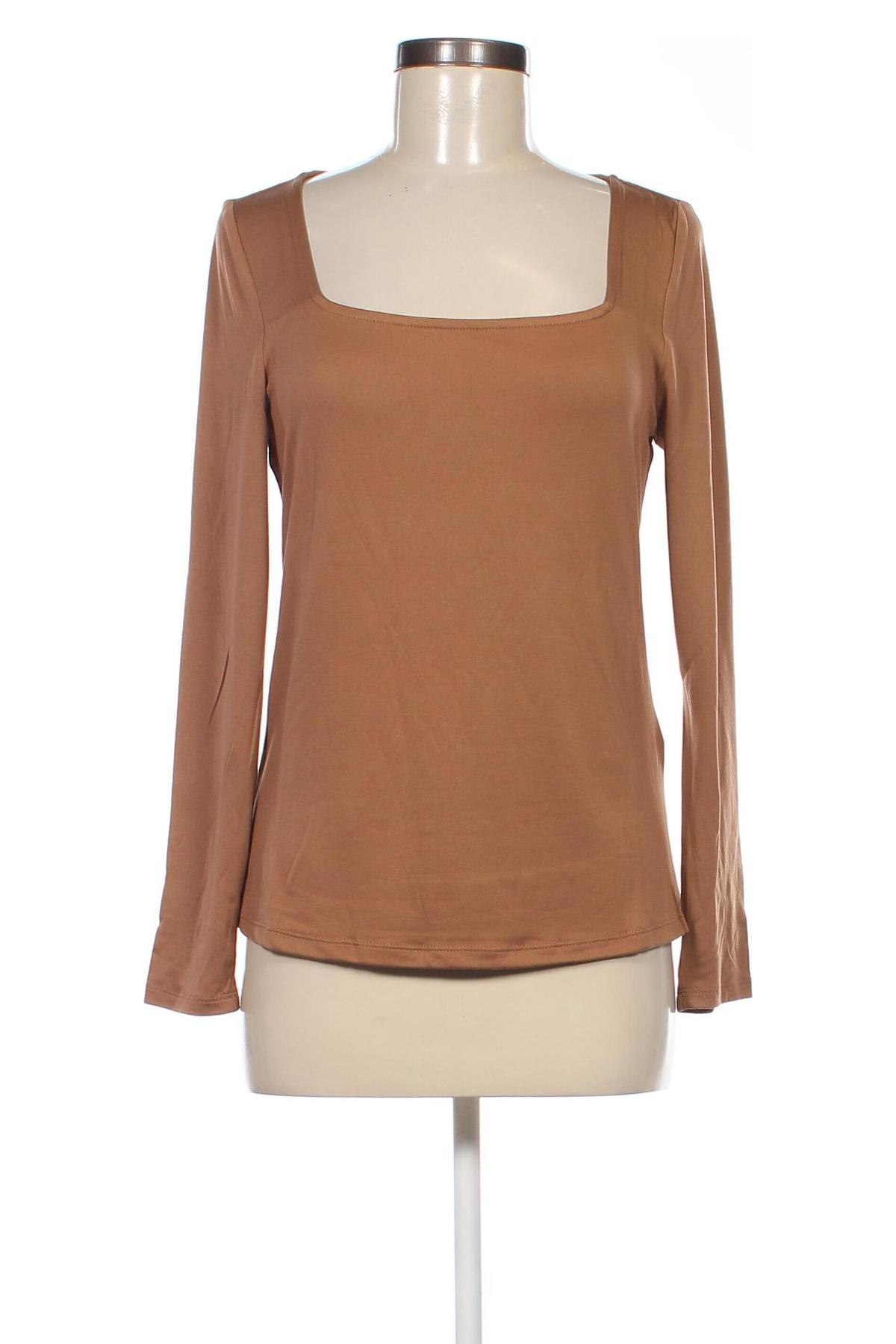 Damen Shirt VILA, Größe L, Farbe Braun, Preis 23,71 €