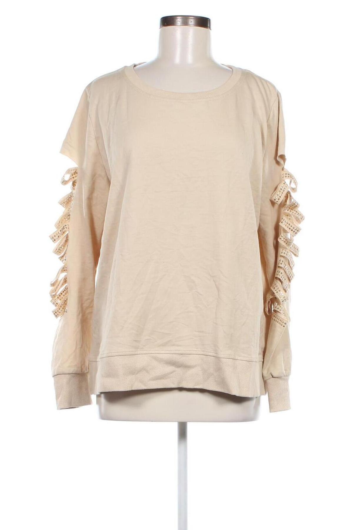 Damen Shirt Vocal, Größe L, Farbe Beige, Preis 4,99 €