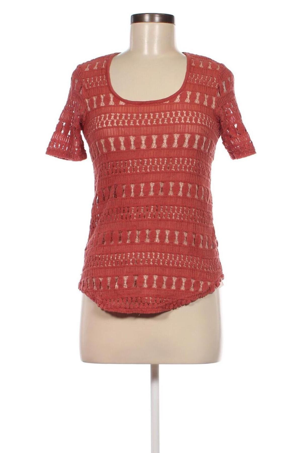 Damen Shirt Wolven, Größe S, Farbe Rot, Preis 8,99 €