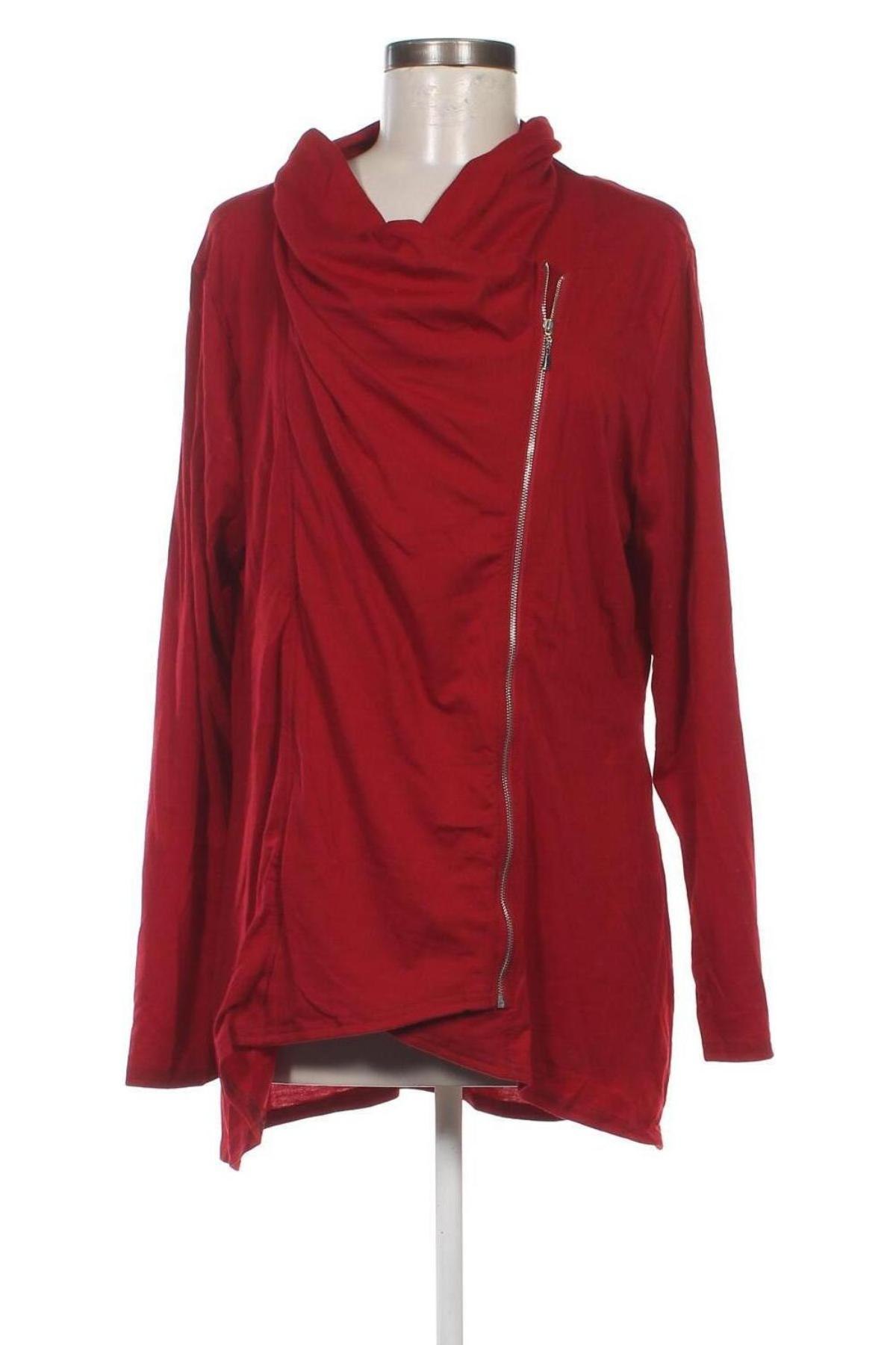 Damen Shirt Zanzea, Größe 3XL, Farbe Rot, Preis 8,99 €