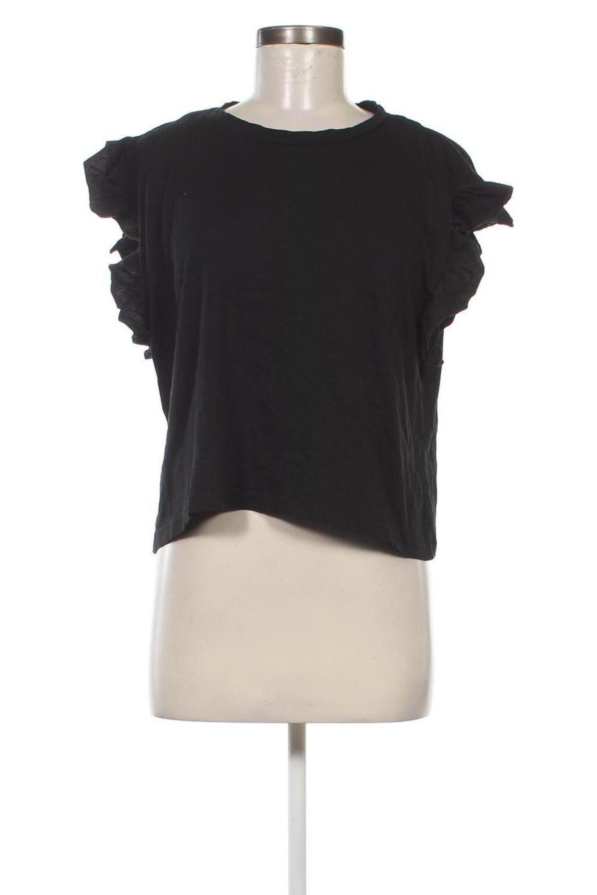 Damen Shirt Zara, Größe L, Farbe Schwarz, Preis 13,92 €