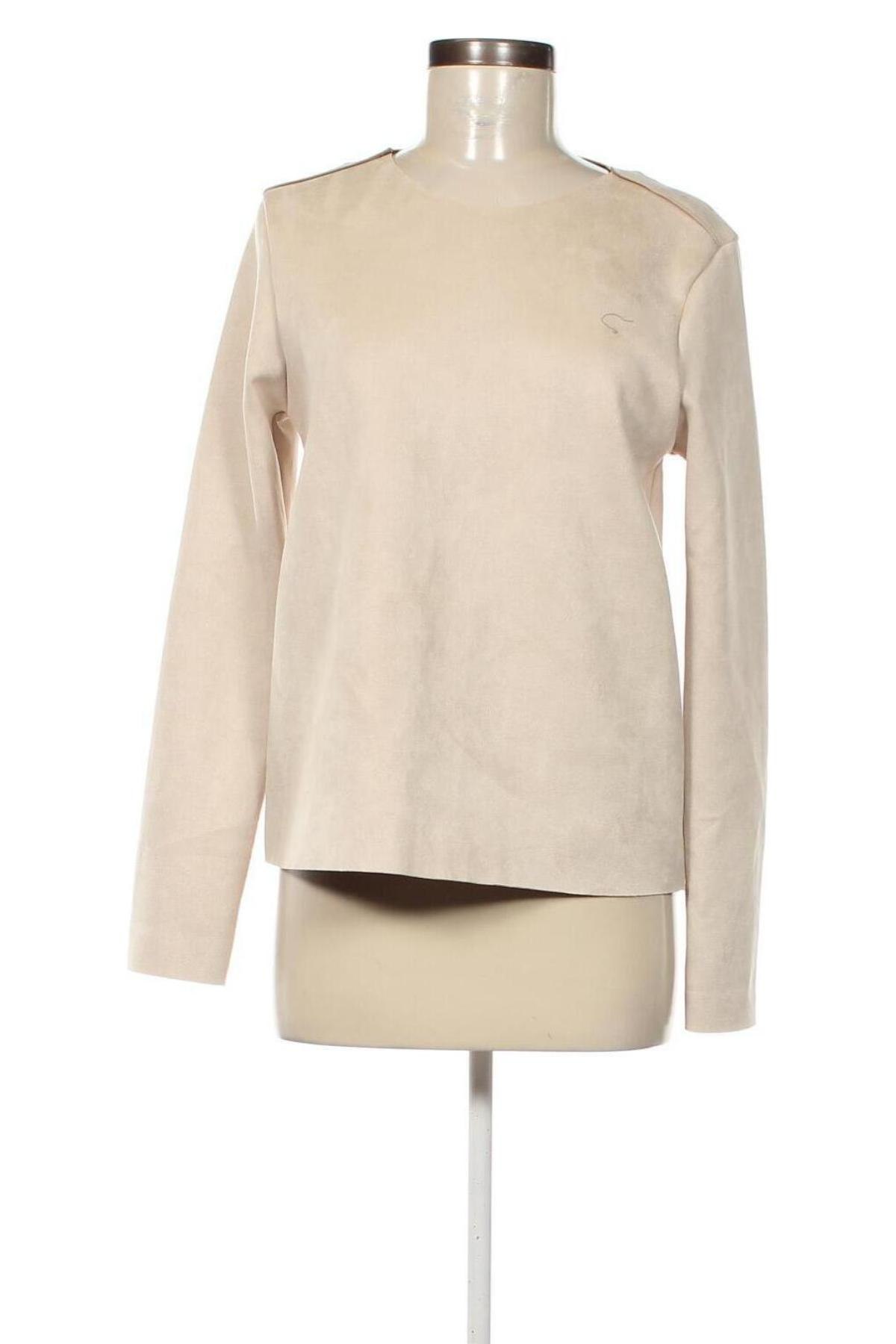 Damen Shirt Zara, Größe M, Farbe Beige, Preis 2,99 €