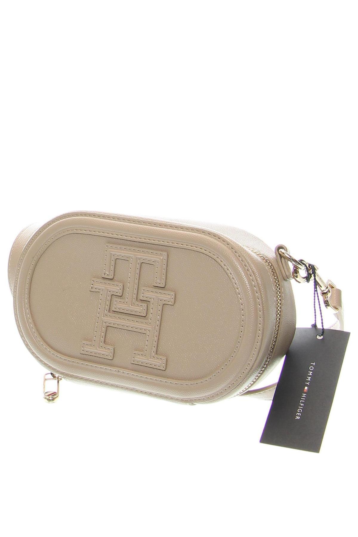 Γυναικεία τσάντα Tommy Hilfiger, Χρώμα  Μπέζ, Τιμή 95,29 €