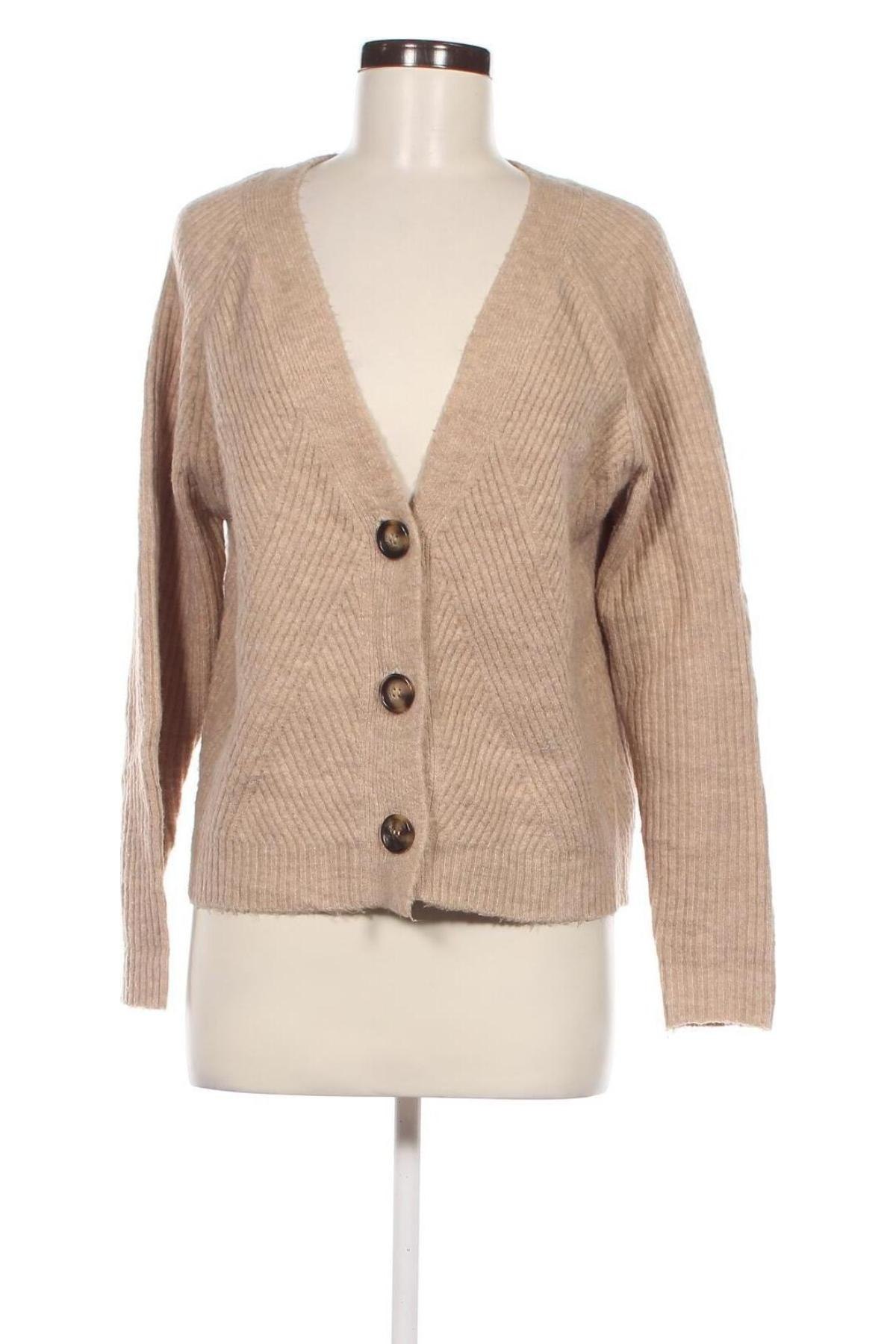 Damen Strickjacke 17 & Co., Größe M, Farbe Beige, Preis € 7,49