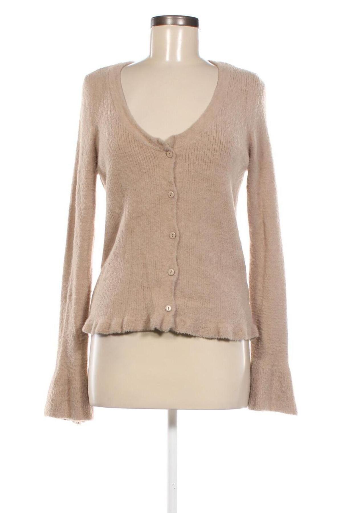 Damen Strickjacke ASOS, Größe L, Farbe Beige, Preis € 10,49