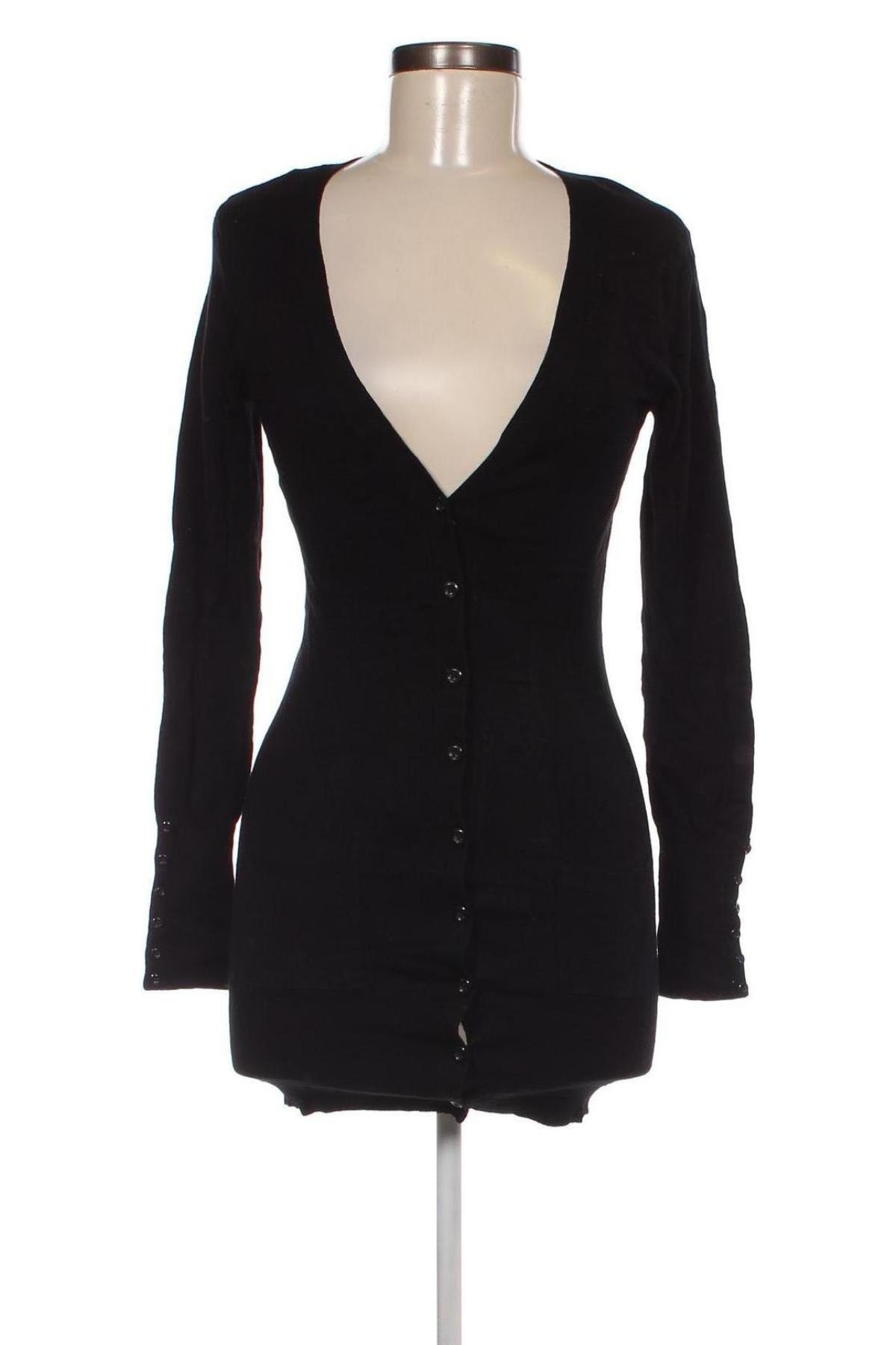 Cardigan de damă Clockhouse, Mărime L, Culoare Negru, Preț 16,99 Lei