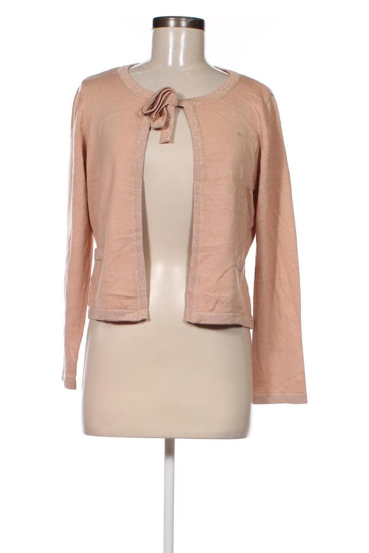 Damen Strickjacke Creation L, Größe M, Farbe Beige, Preis € 4,99