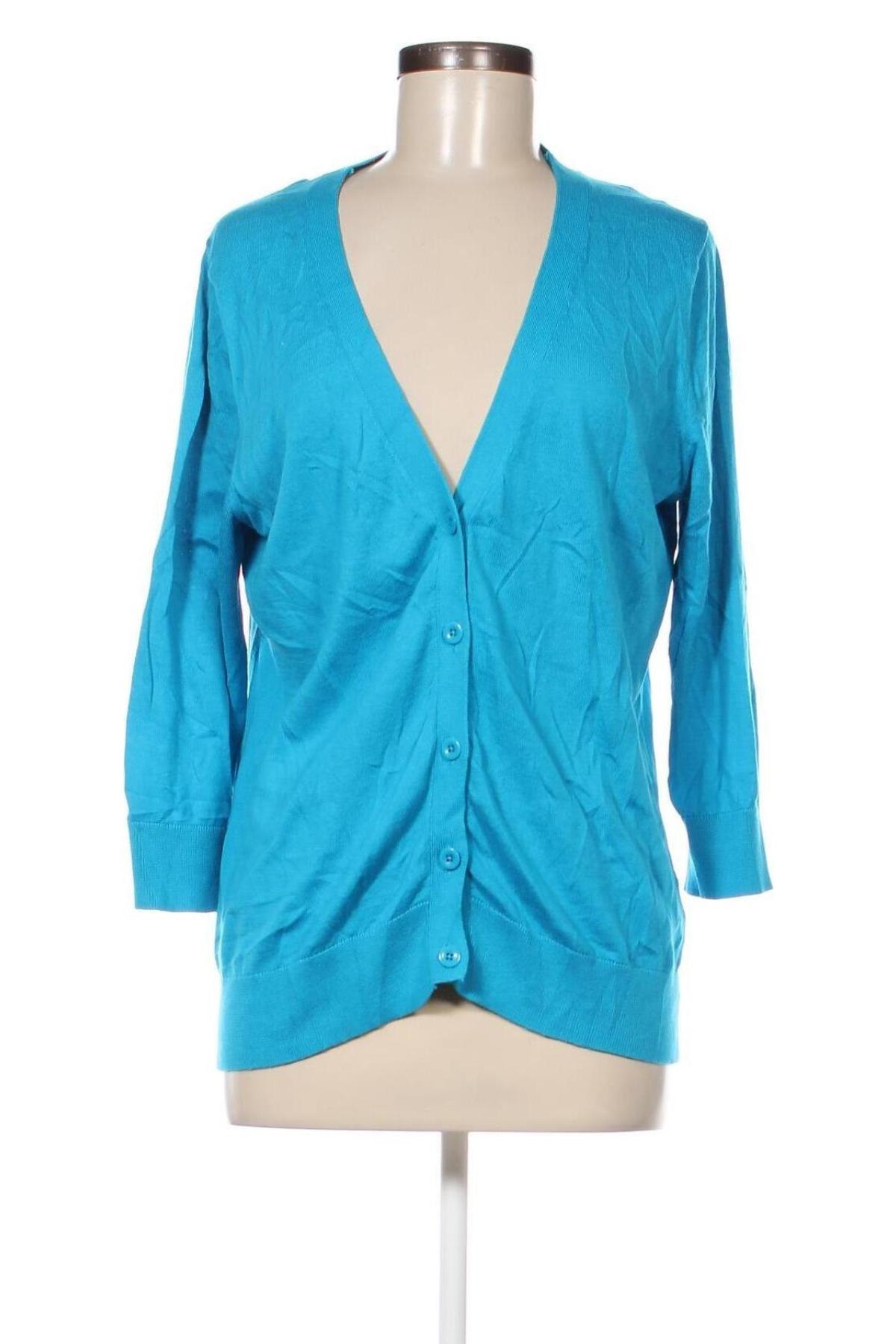 Damen Strickjacke Gap, Größe L, Farbe Blau, Preis 6,49 €