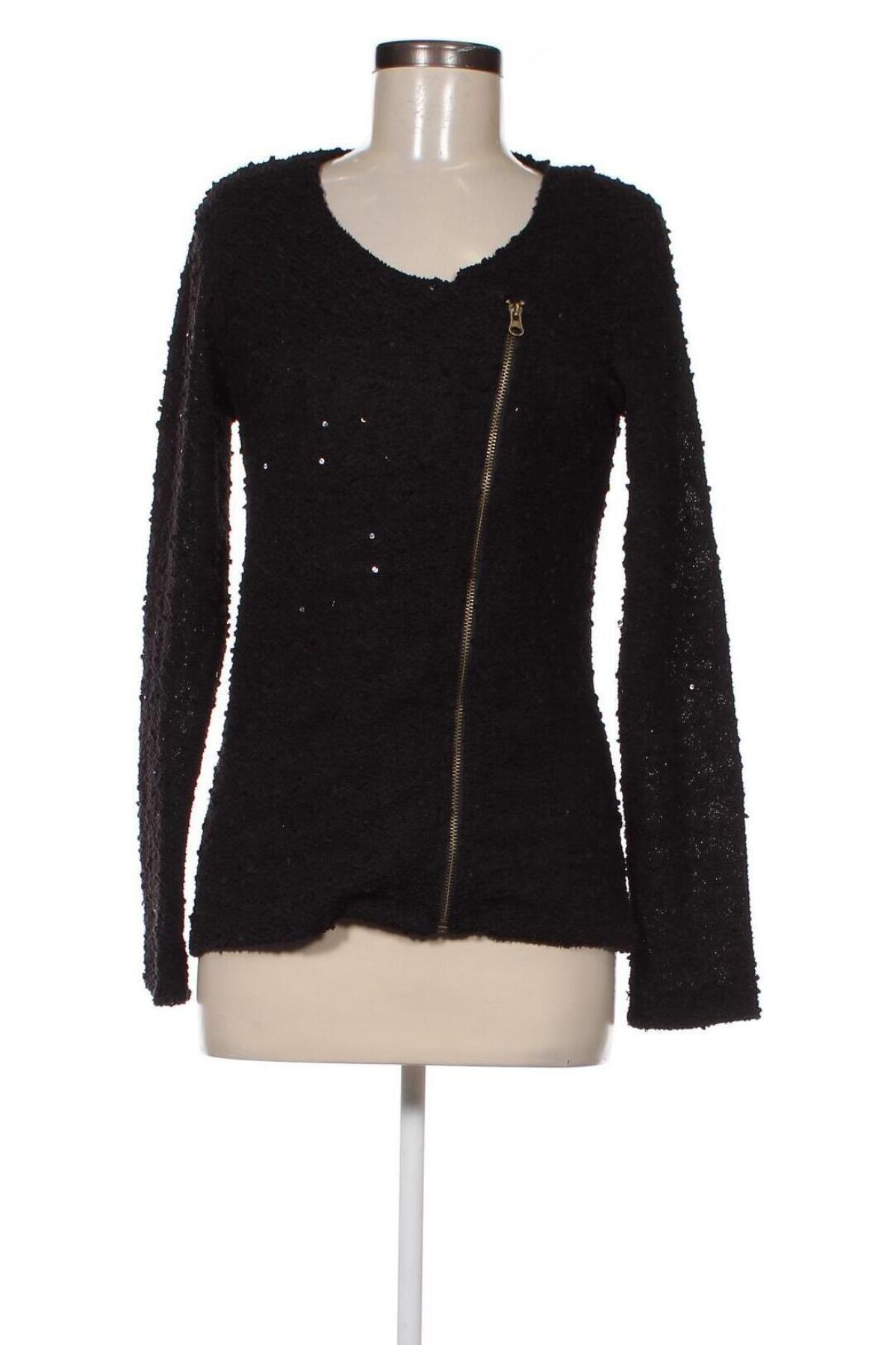 Cardigan de damă Gina, Mărime M, Culoare Negru, Preț 22,49 Lei