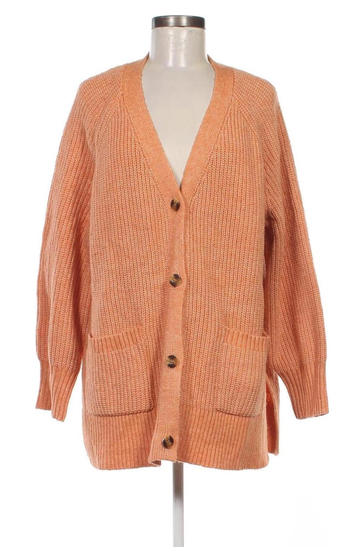 Damen Strickjacke Gina Benotti, Größe L, Farbe Orange, Preis € 8,29