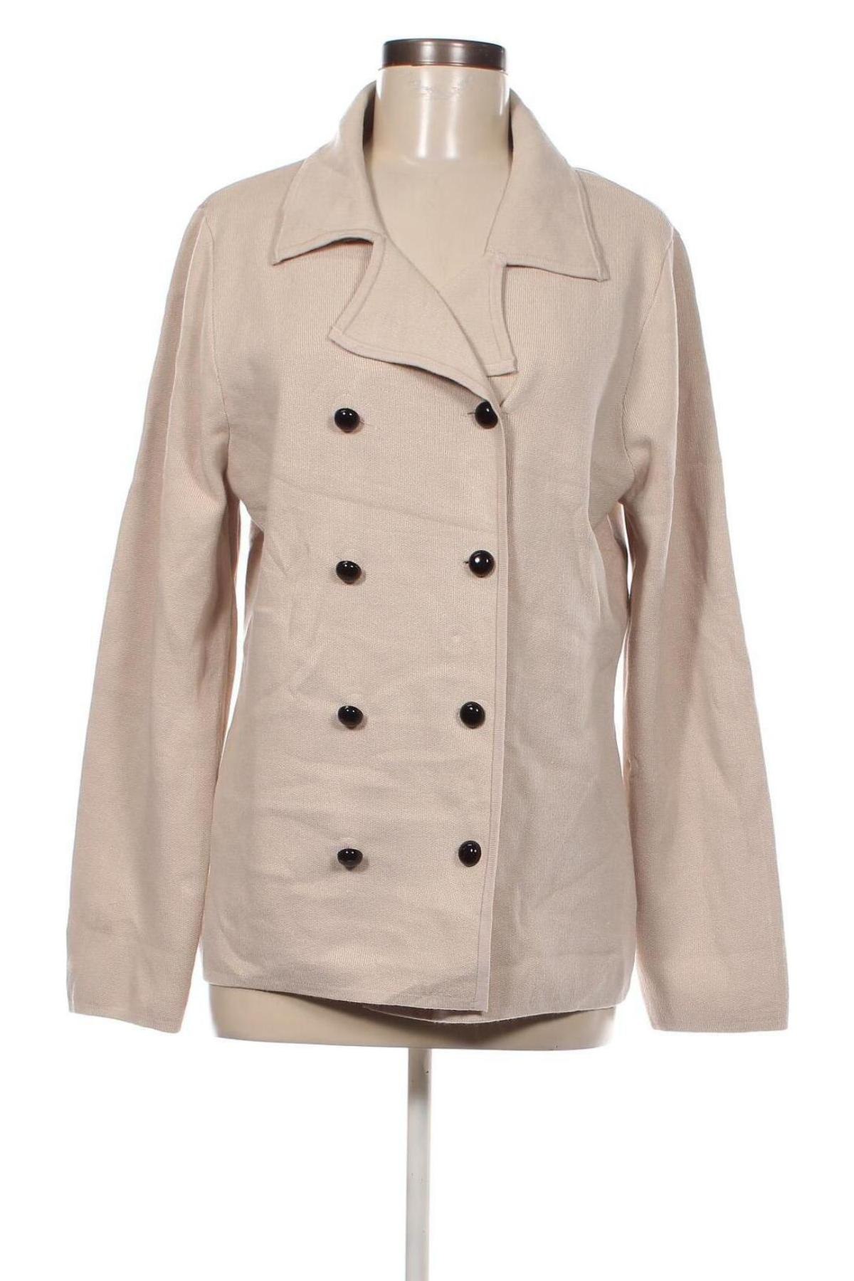 Damen Strickjacke H&M, Größe M, Farbe Beige, Preis 5,49 €