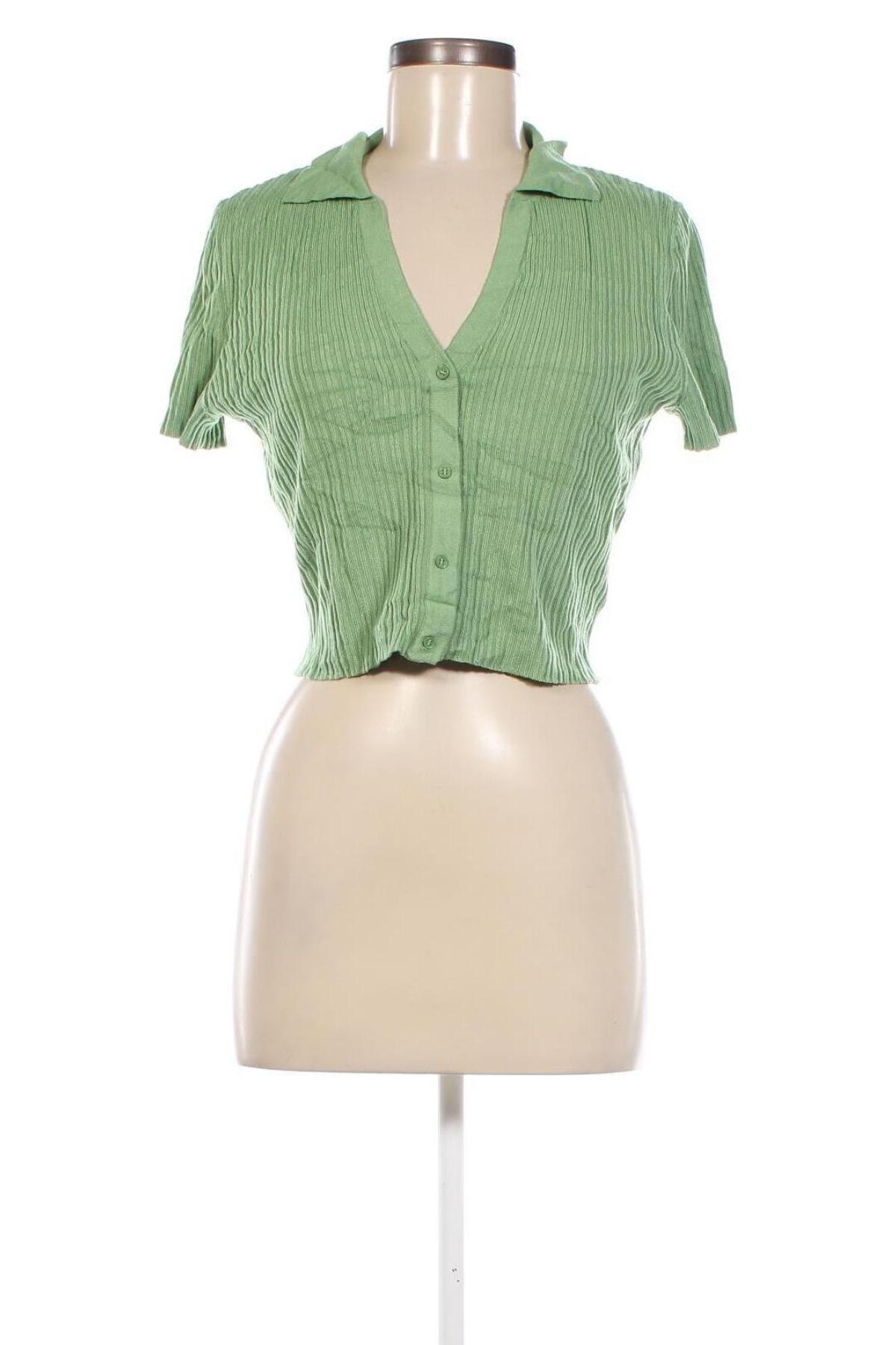 Cardigan de damă H&M Divided, Mărime M, Culoare Verde, Preț 19,99 Lei