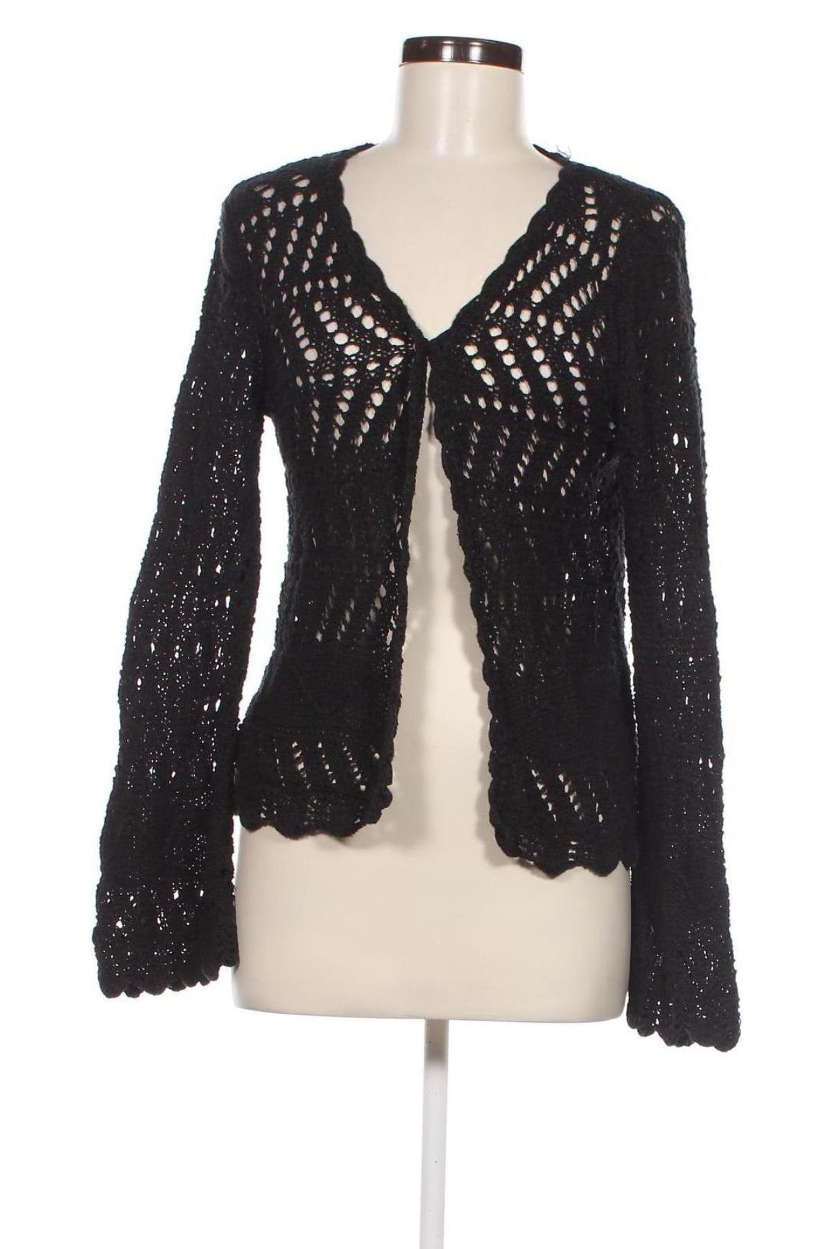 Cardigan de damă H&M Divided, Mărime L, Culoare Negru, Preț 34,99 Lei