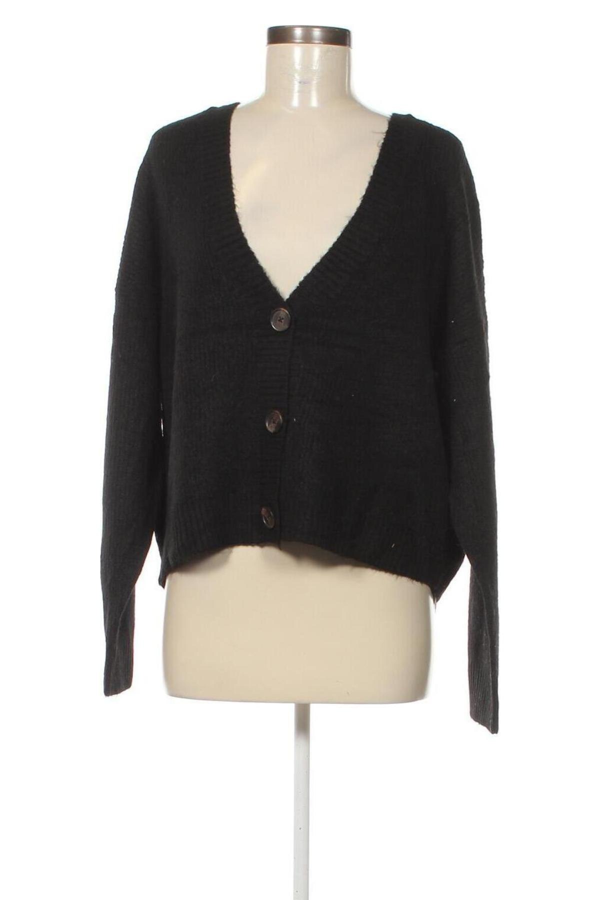 Cardigan de damă Janina, Mărime XL, Culoare Negru, Preț 43,99 Lei