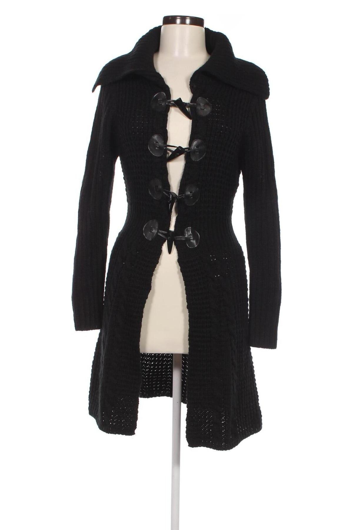 Cardigan de damă Just Woman, Mărime M, Culoare Negru, Preț 33,99 Lei