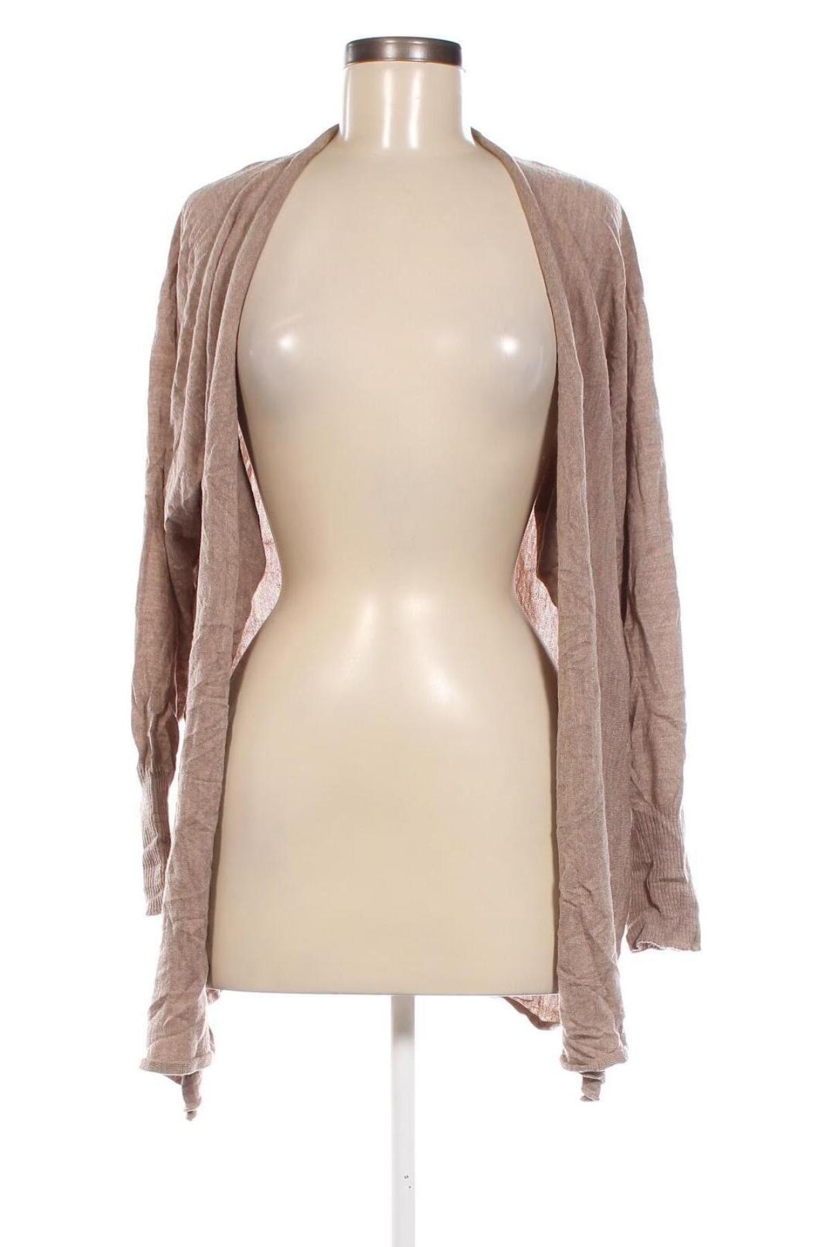 Damen Strickjacke Knitaly, Größe M, Farbe Beige, Preis 9,99 €