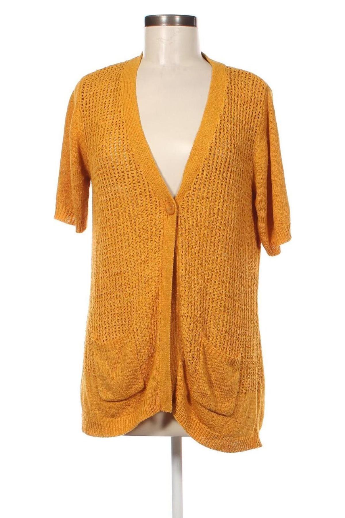 Cardigan de damă Laura T., Mărime XL, Culoare Galben, Preț 22,99 Lei