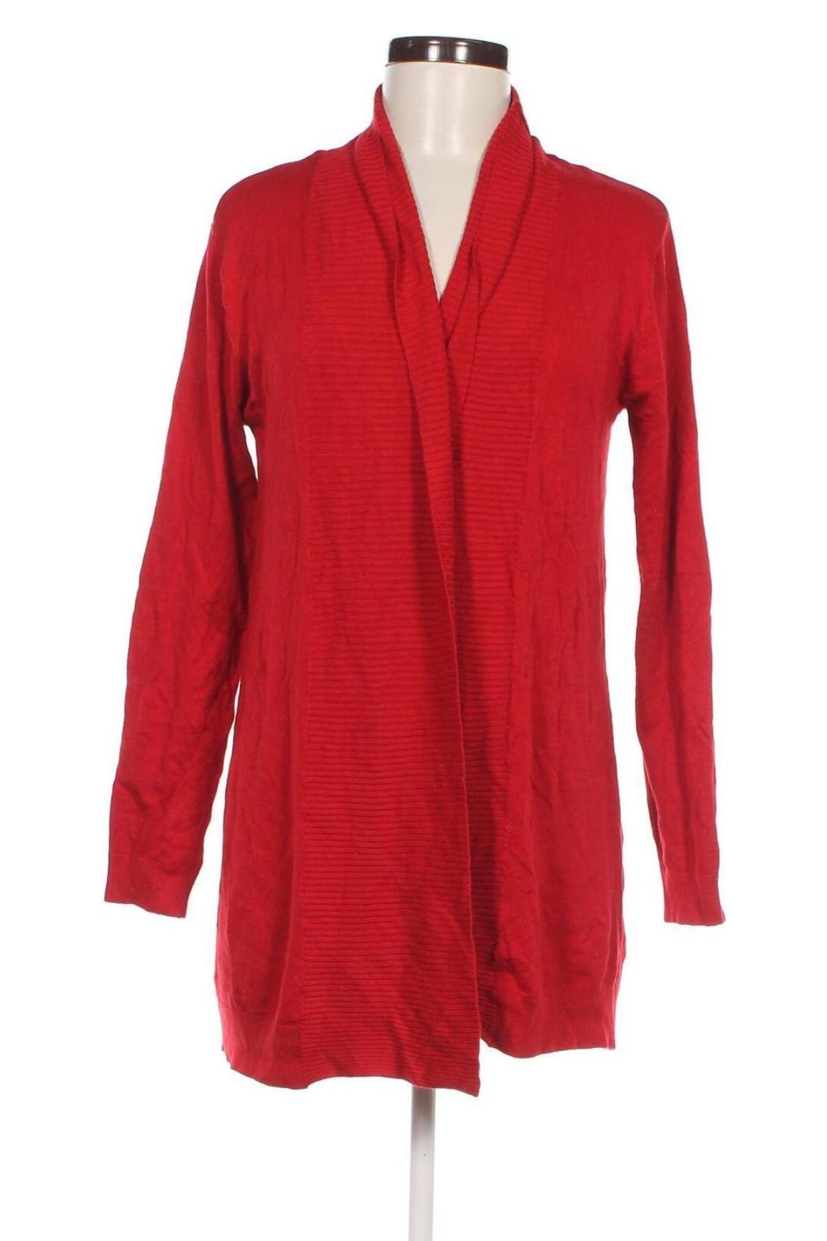 Damen Strickjacke Mango, Größe L, Farbe Rot, Preis € 6,99