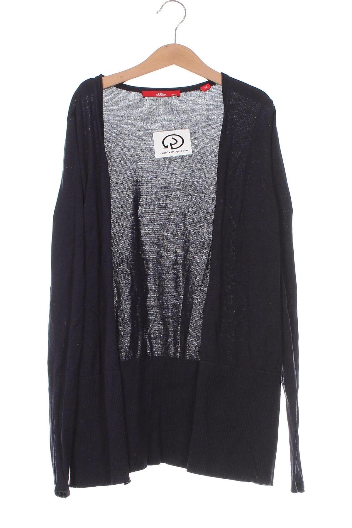 Cardigan de damă S.Oliver, Mărime XS, Culoare Albastru, Preț 68,99 Lei