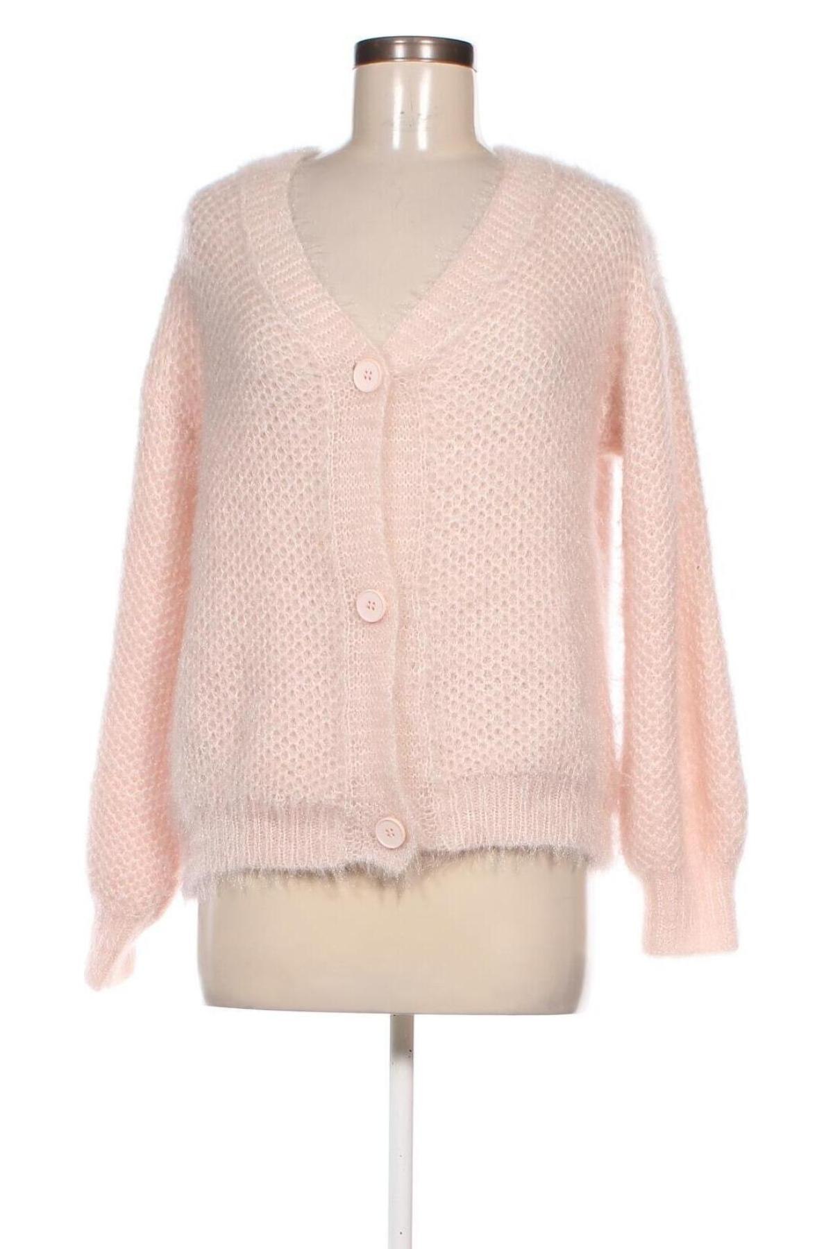 Damen Strickjacke SHEIN, Größe M, Farbe Rosa, Preis 8,29 €