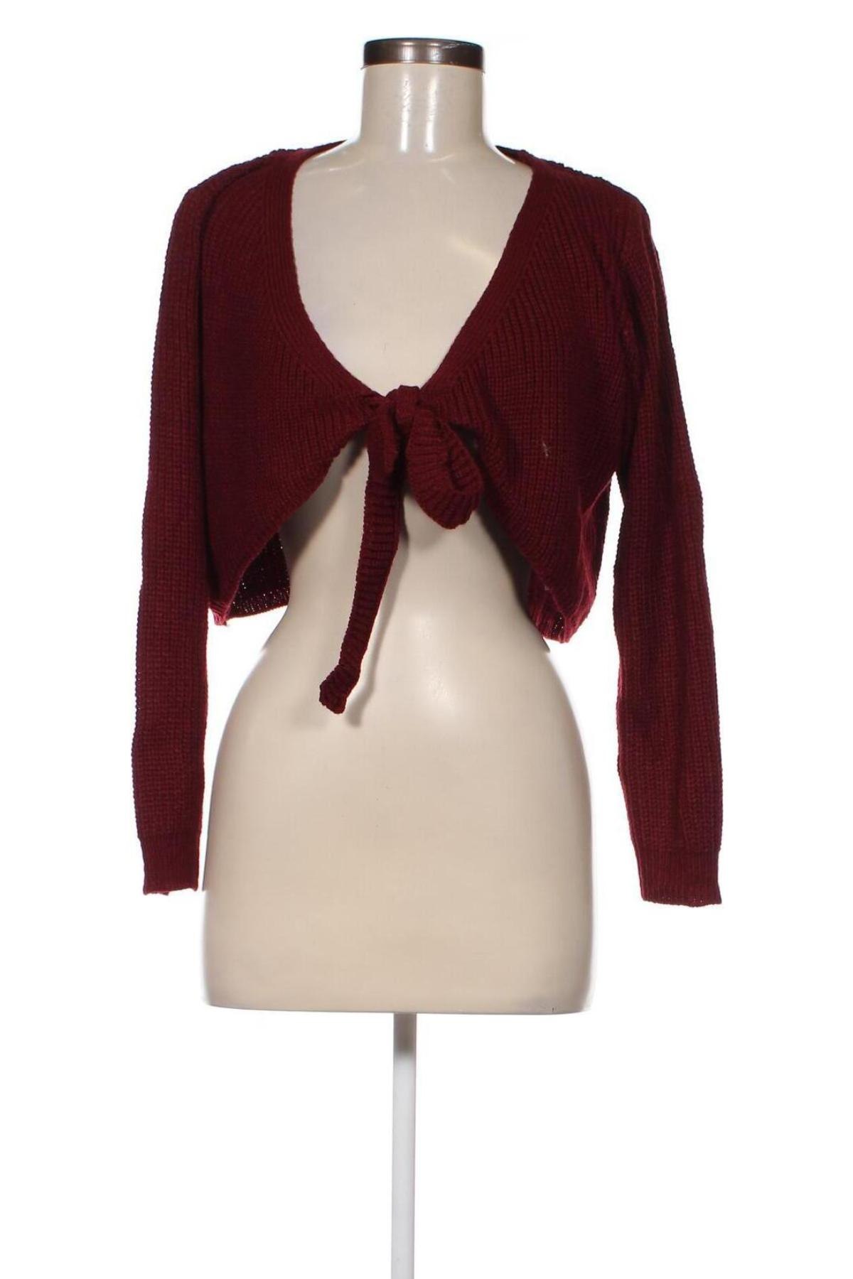 Cardigan de damă SHEIN, Mărime M, Culoare Roșu, Preț 14,99 Lei