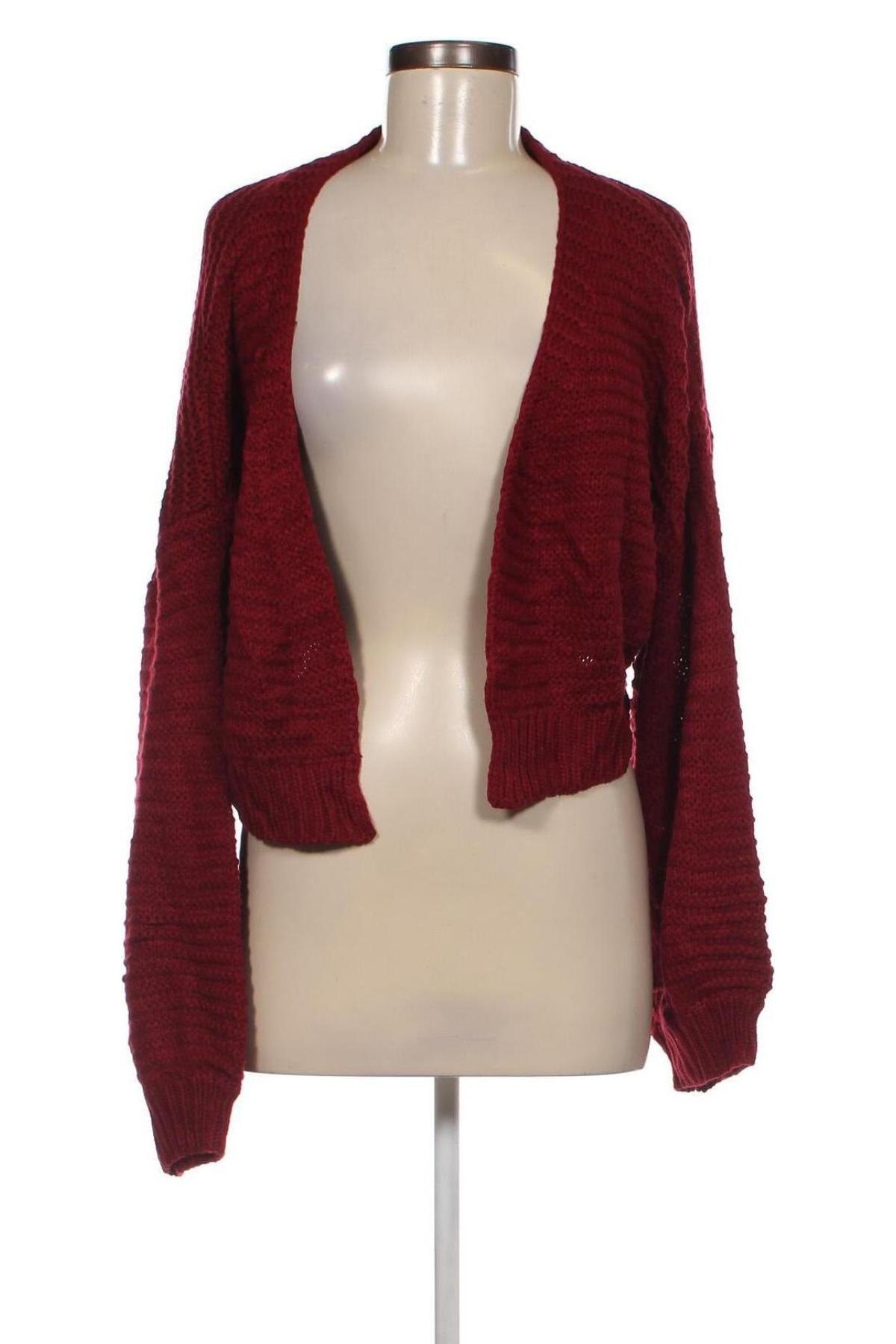 Cardigan de damă SHEIN, Mărime XL, Culoare Roșu, Preț 43,99 Lei