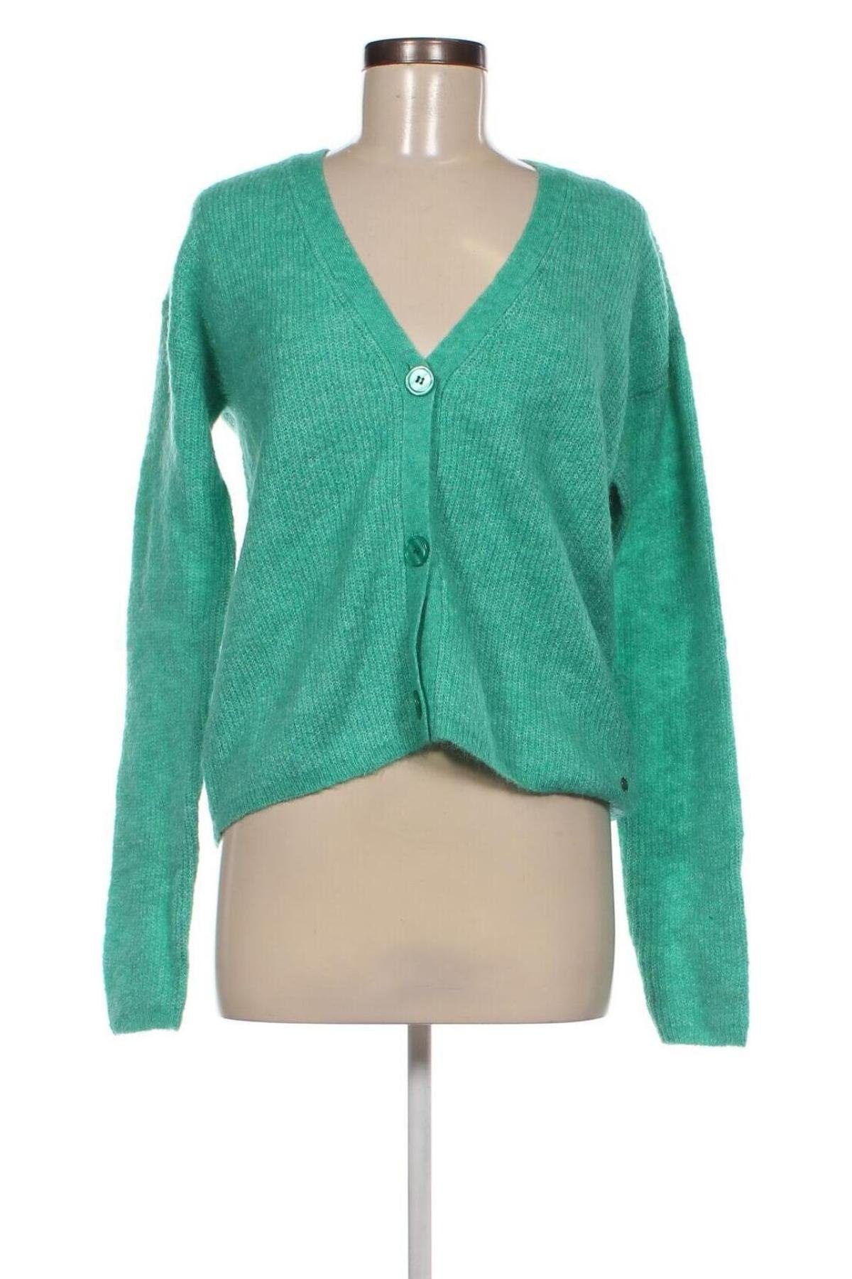 Cardigan de damă Steps, Mărime L, Culoare Verde, Preț 59,49 Lei