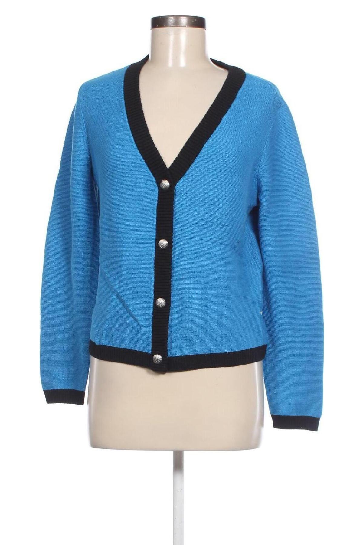 Cardigan de damă Talbots, Mărime M, Culoare Albastru, Preț 33,99 Lei