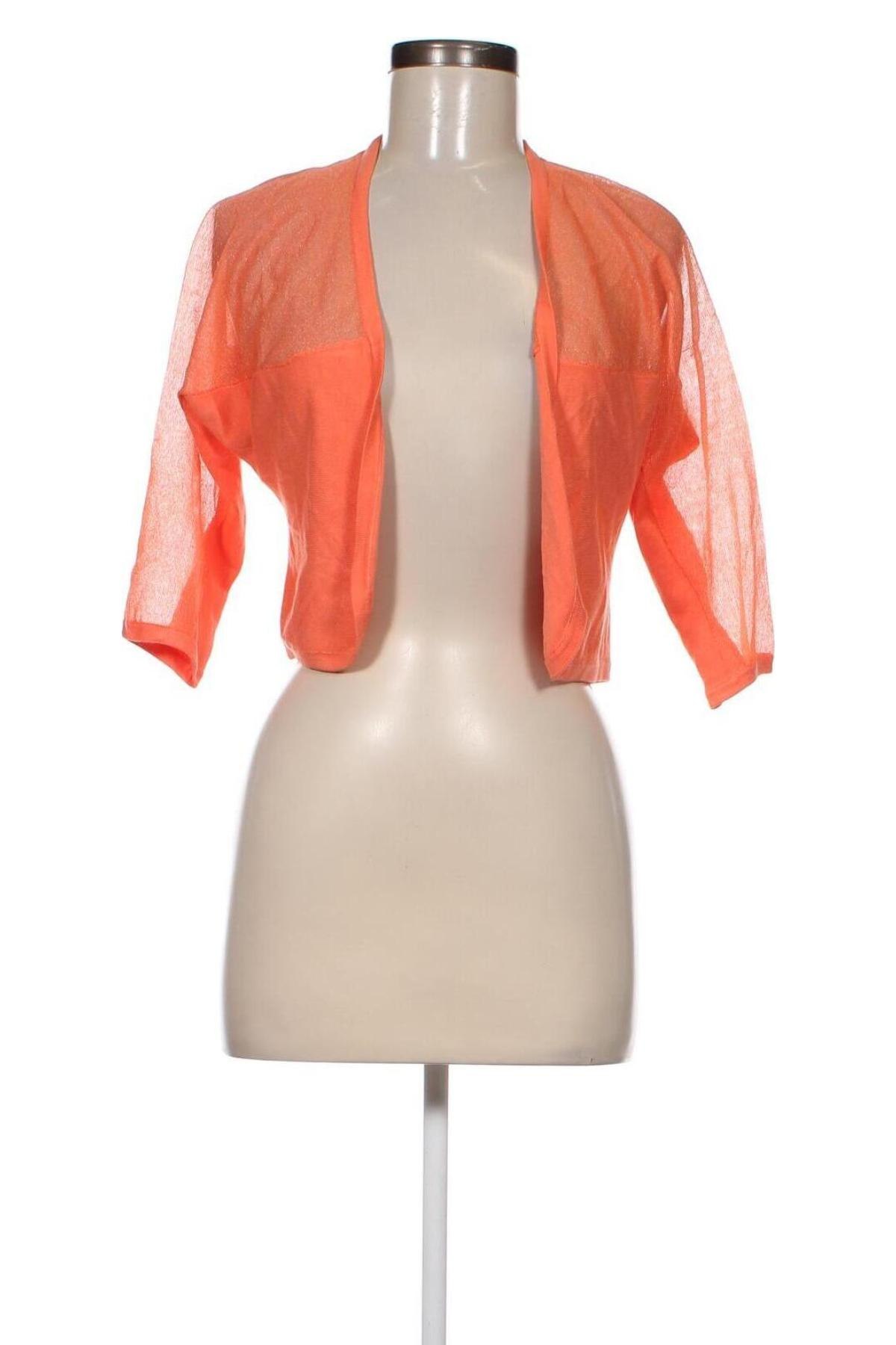 Damen Strickjacke Thalia Sodi, Größe S, Farbe Orange, Preis 4,49 €