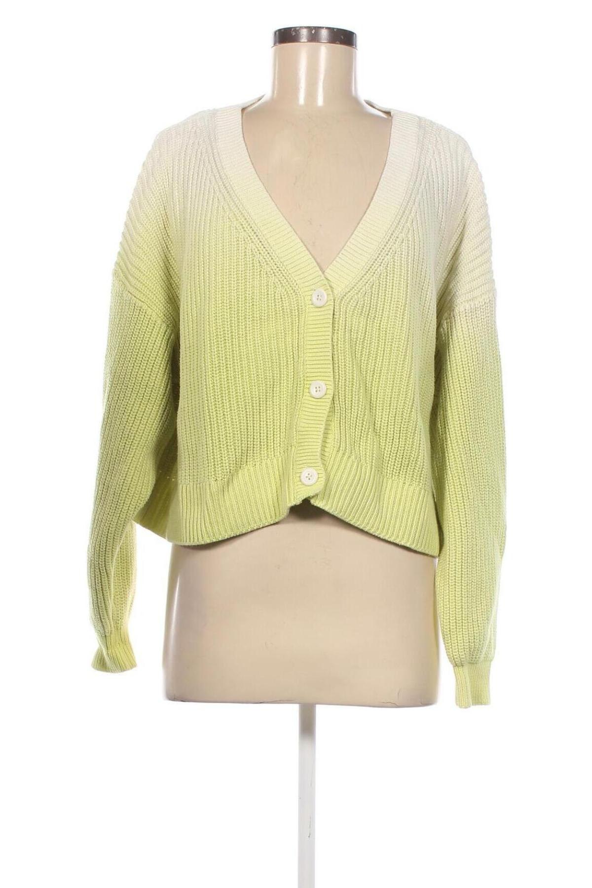 Cardigan de damă Weekday, Mărime XL, Culoare Verde, Preț 23,99 Lei