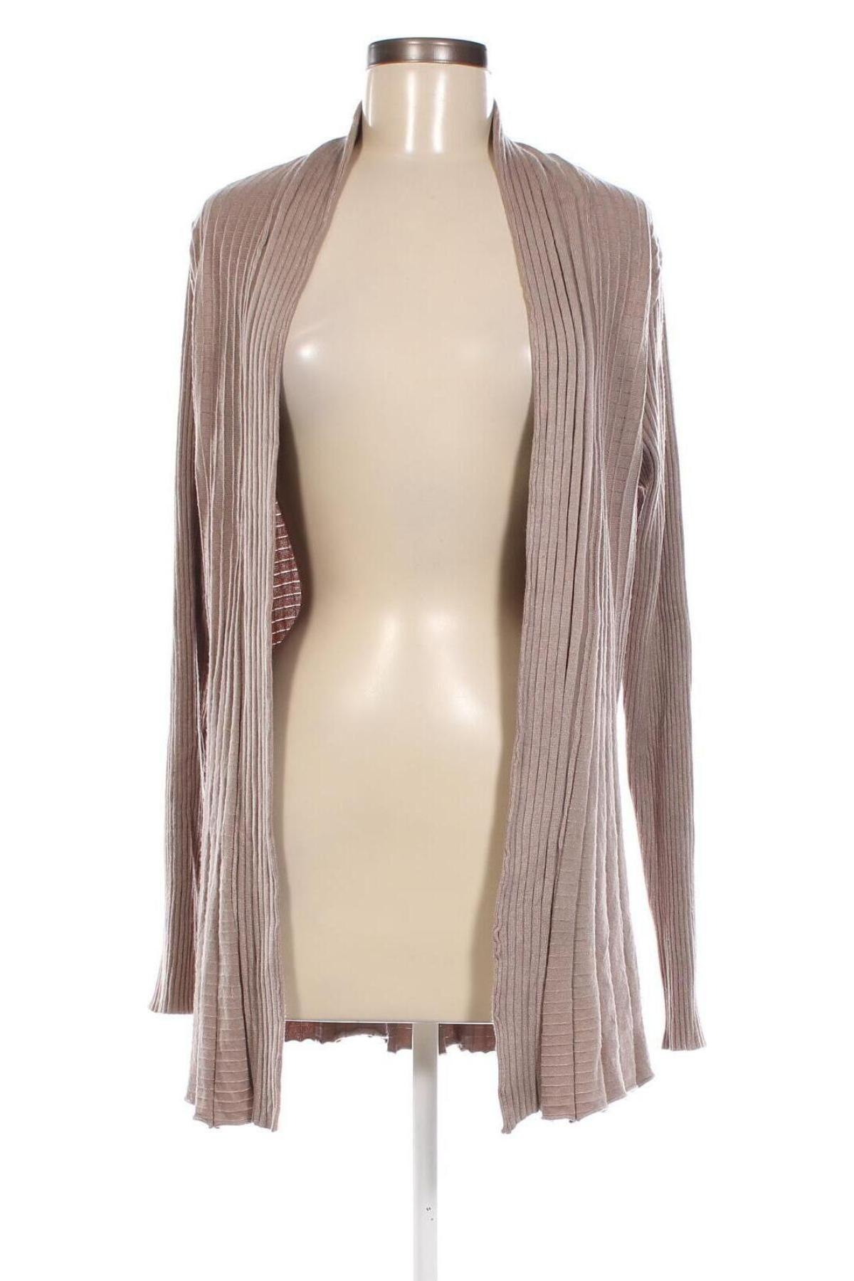 Damen Strickjacke Zavanna, Größe L, Farbe Beige, Preis 2,49 €