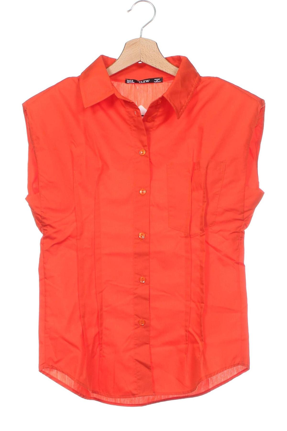 Damenbluse, Größe S, Farbe Orange, Preis 5,99 €