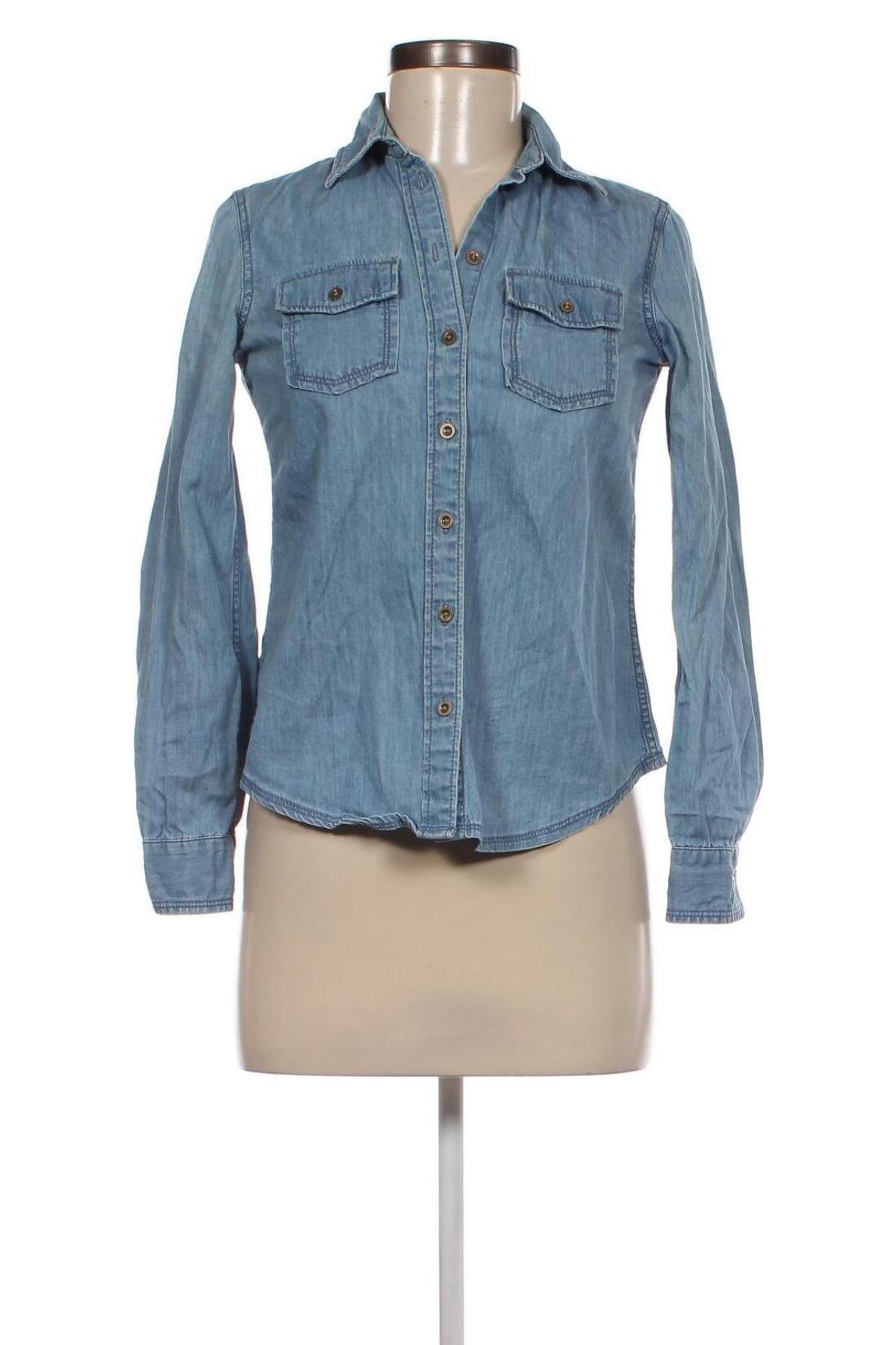 Damenbluse Banana Republic, Größe XS, Farbe Blau, Preis 2,99 €